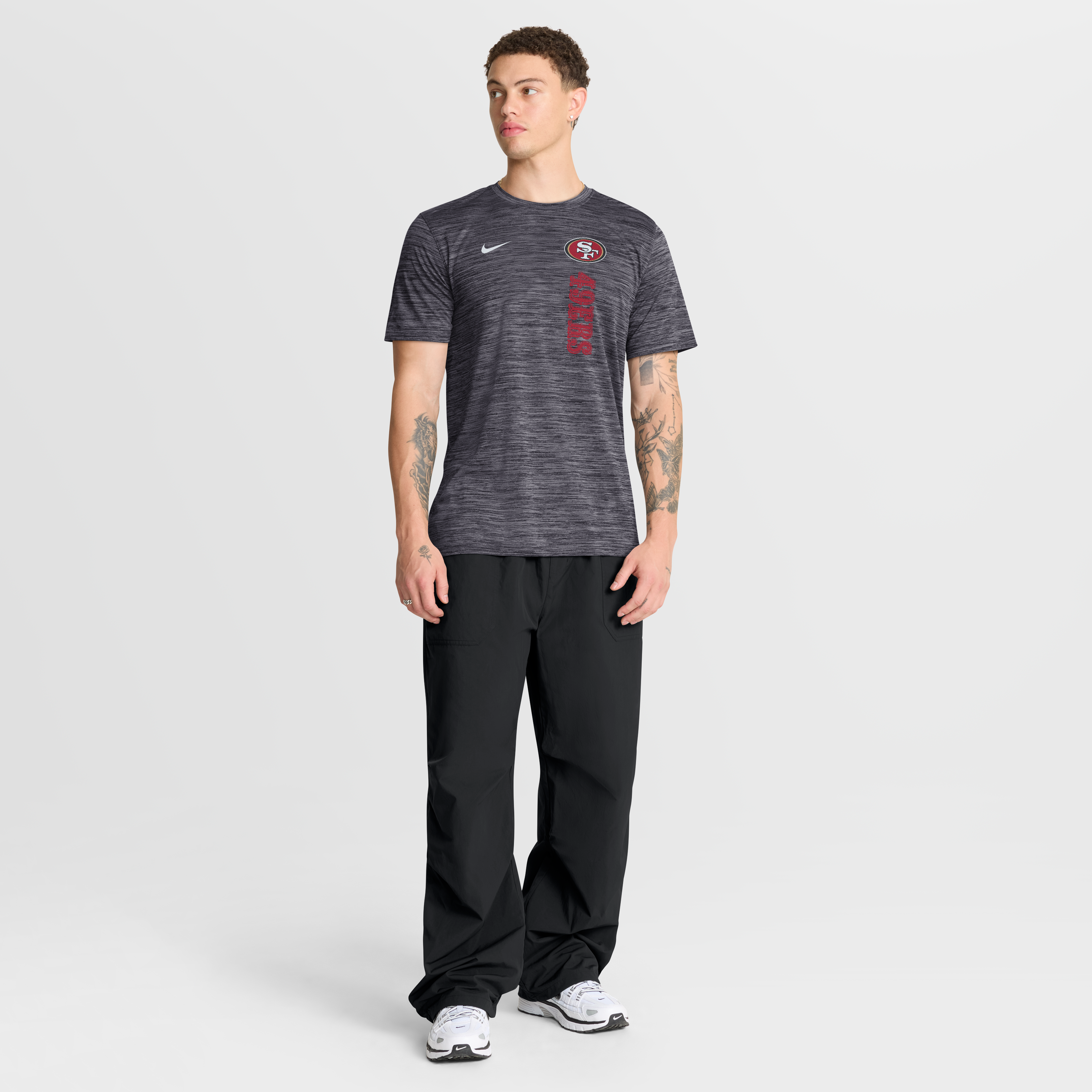 Men's Nike Black San Francisco 49ers Velocity Dri-FIT T-Shirt