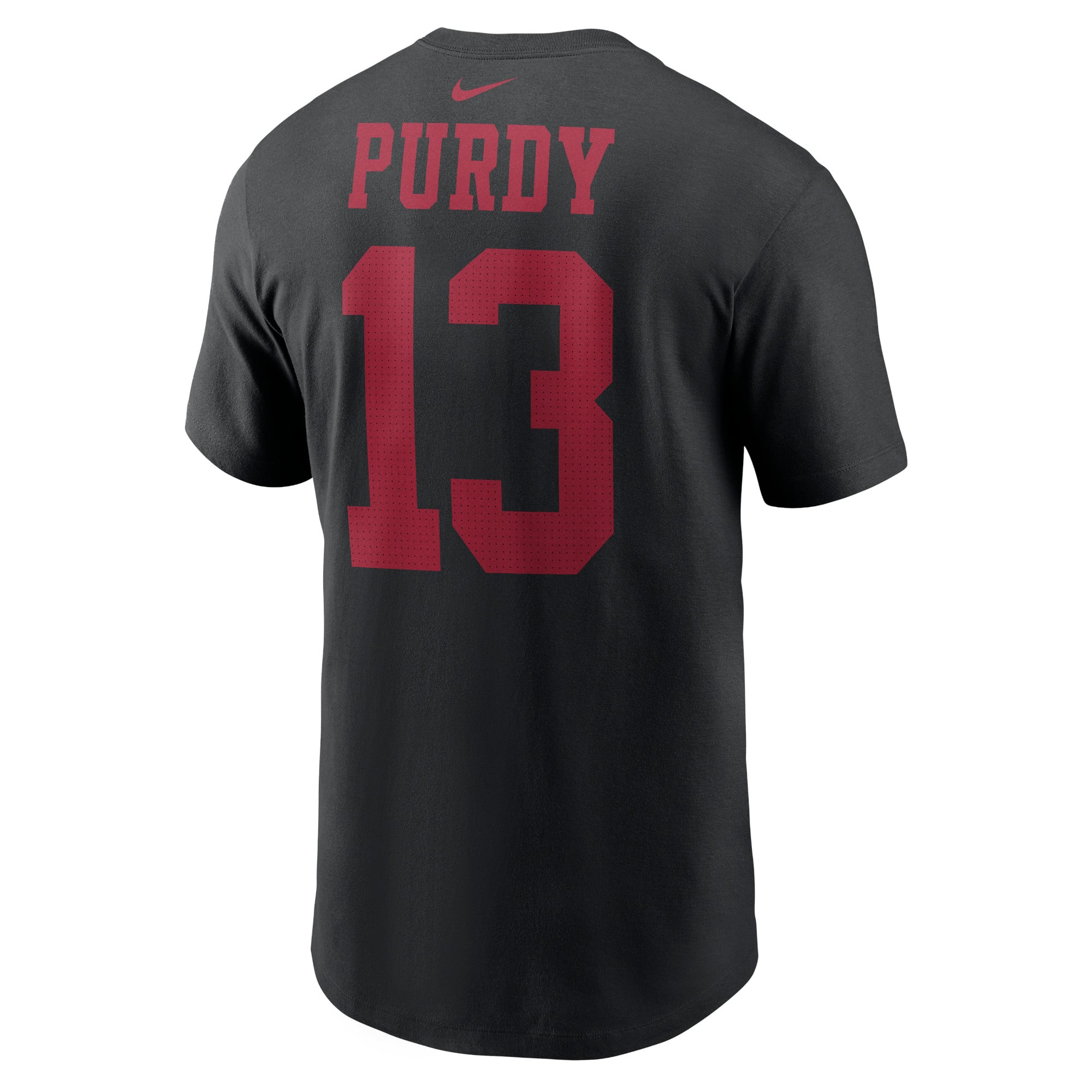 Men's Nike Brock Purdy Black San Francisco 49ers Name & Number T-Shirt
