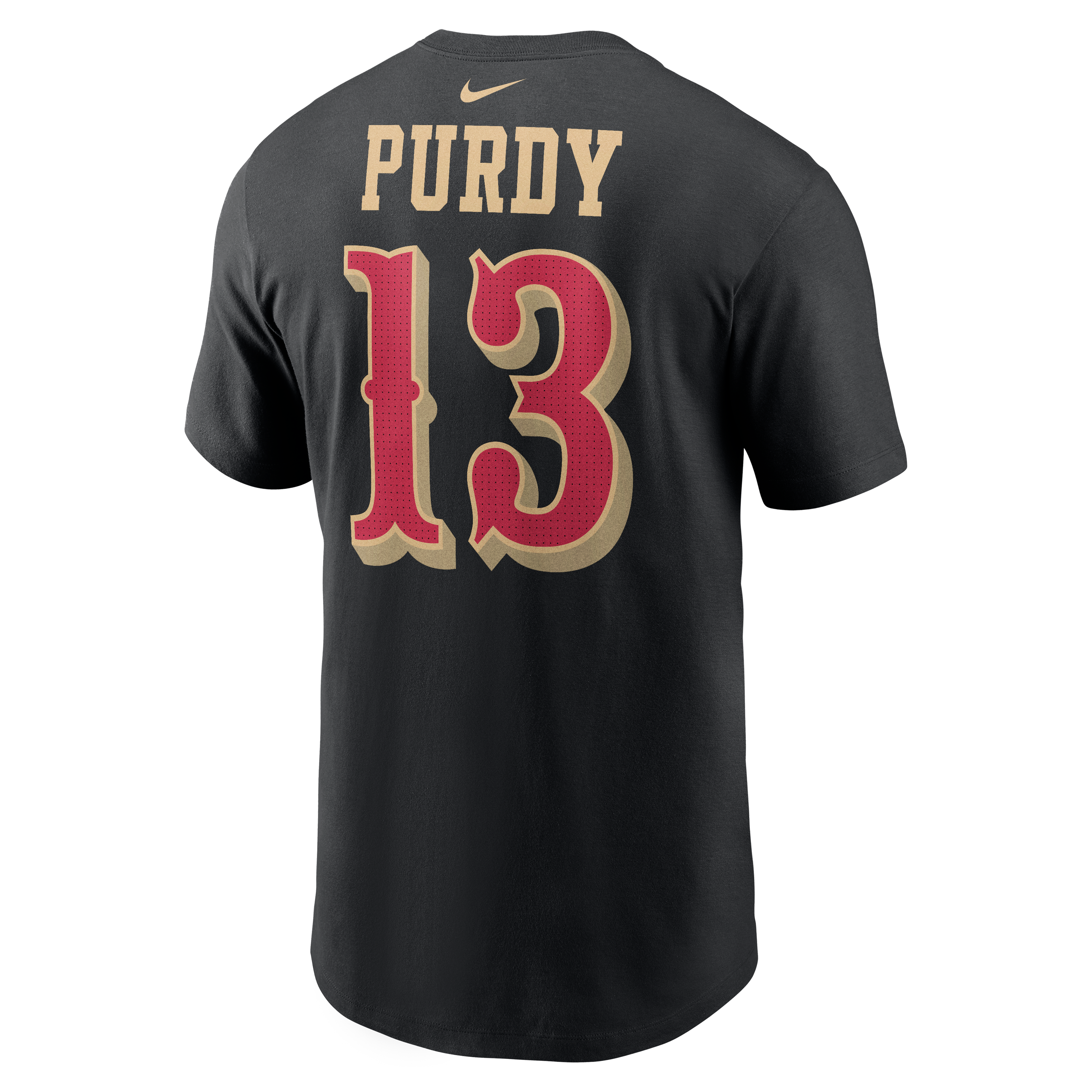 Men's Nike Brock Purdy Black San Francisco 49ers Rivalries Collection Player Name & Number T-Shirt
