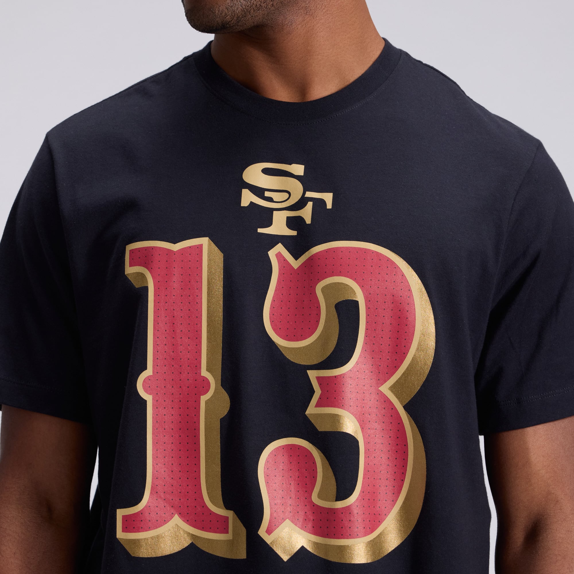 Men's Nike Brock Purdy Black San Francisco 49ers Rivalries Collection Player Name & Number T-Shirt