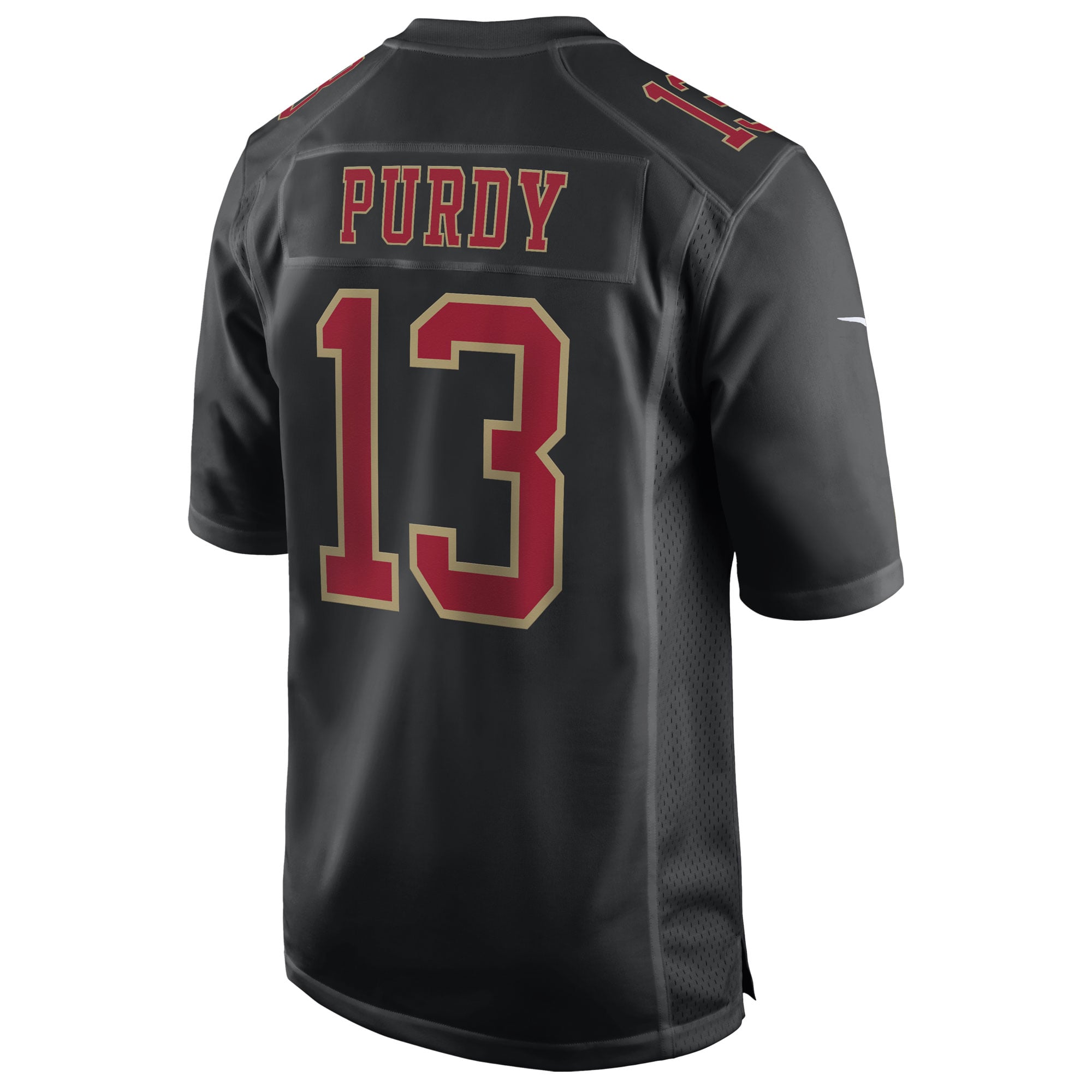 Men's Nike Brock Purdy Tundra White San Francisco 49ers Fashion Game Jersey