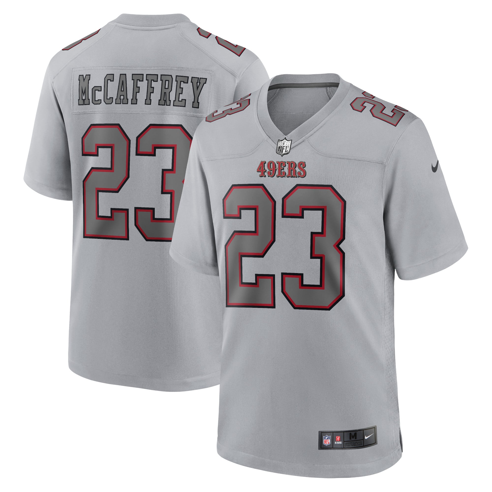 Christian McCaffrey San Francisco 49ers Nike Atmosphere Fashion