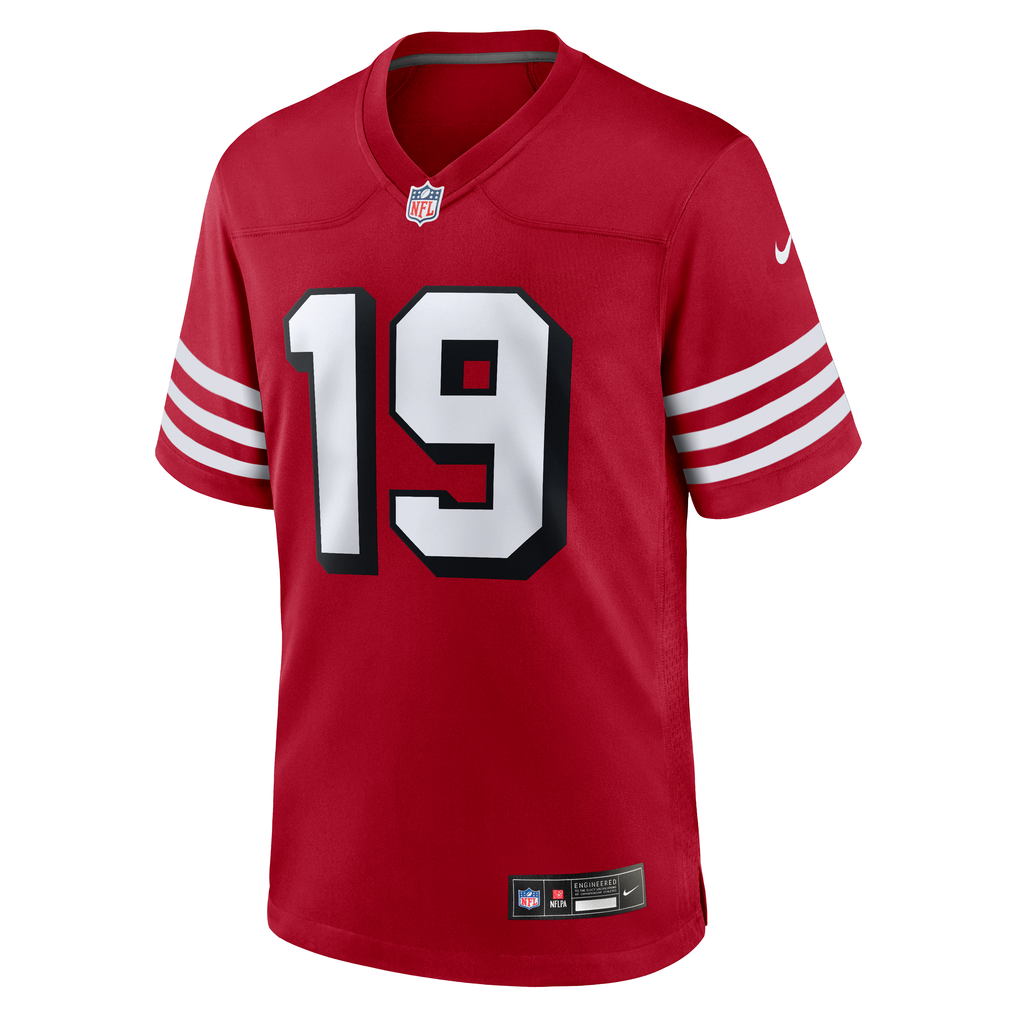 Maillot de match Nike Deebo Samuel Sr blanc des 49ers San Francisco pour homme
