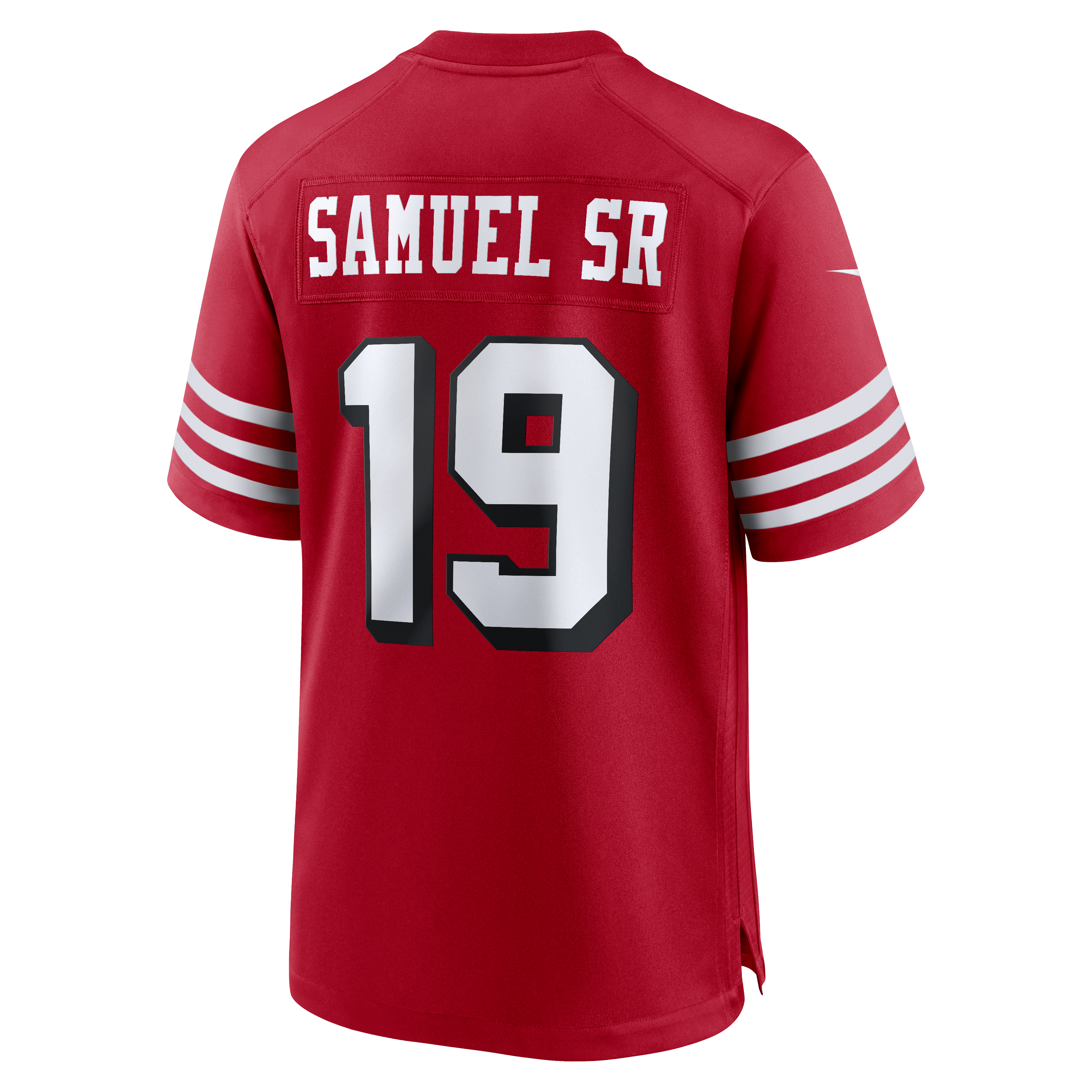 Maillot de match Nike Deebo Samuel Sr blanc des 49ers San Francisco pour homme