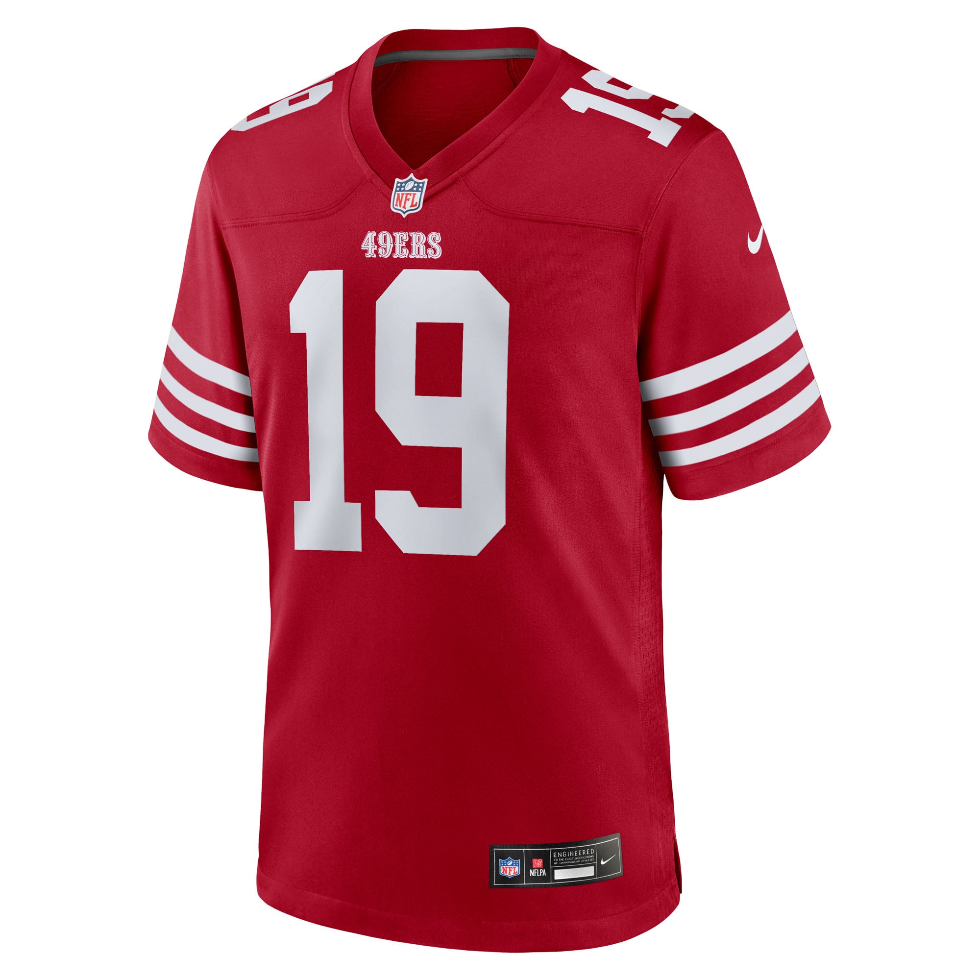 Maillot de match Nike Deebo Samuel Sr Scarlet des 49ers San Francisco pour homme