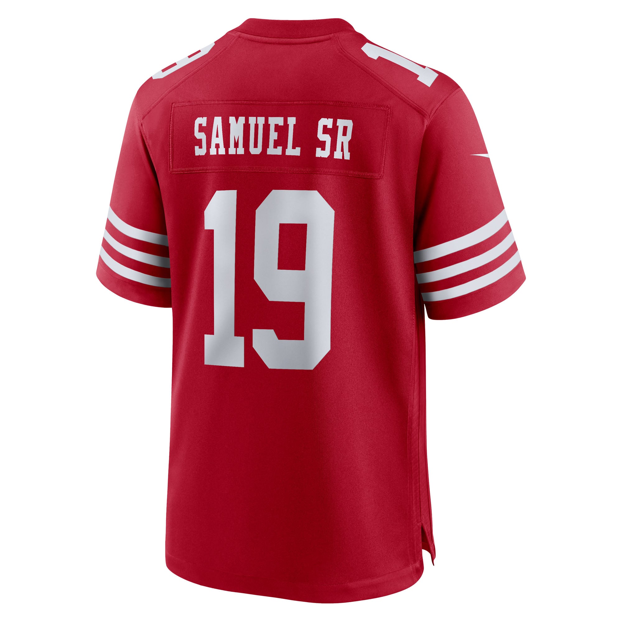 Maillot de match Nike Deebo Samuel Sr Scarlet des 49ers San Francisco pour homme