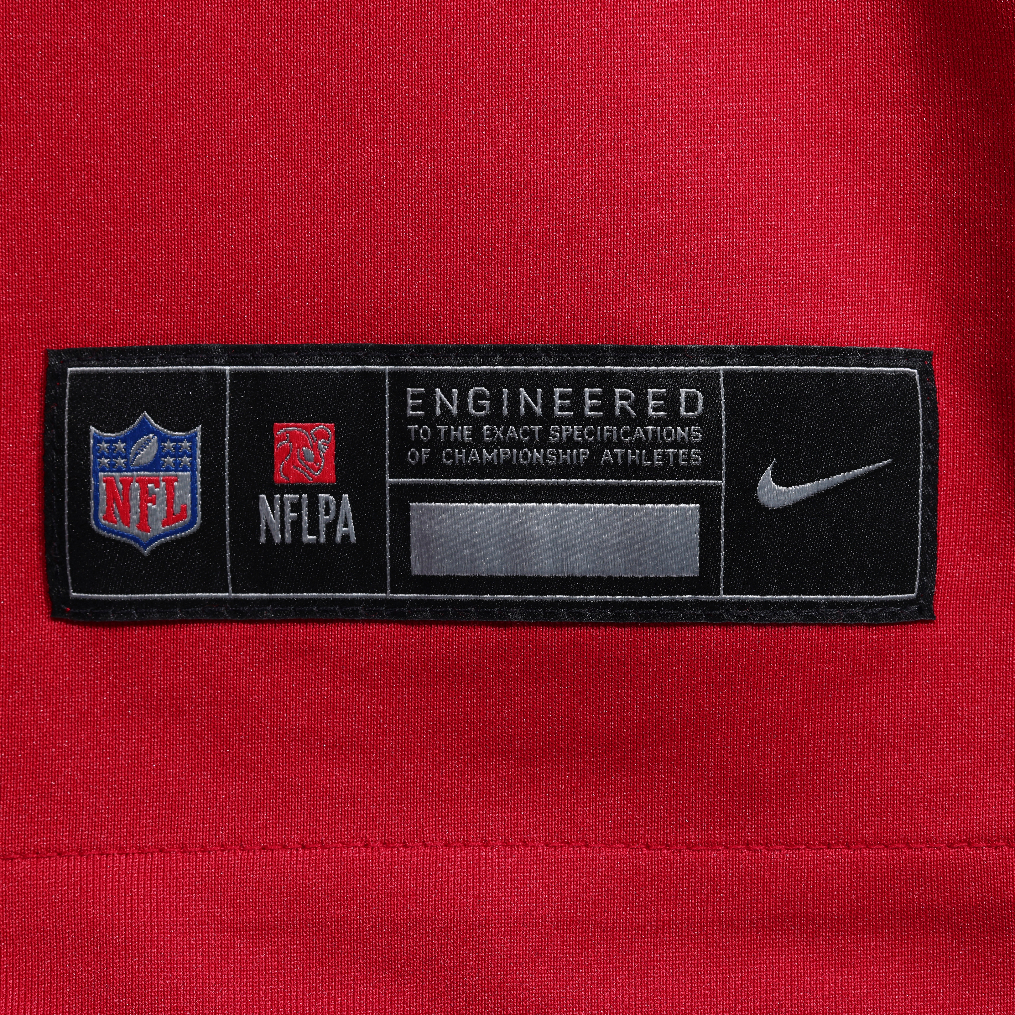 Maillot alternatif Nike De'Zhaun Stribling écarlate des 49ers de San Francisco pour homme