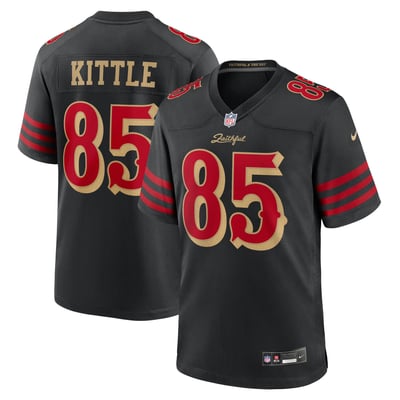George Kittle San Francisco 49ers Nike Rivalries Collection Game Jersey - Black