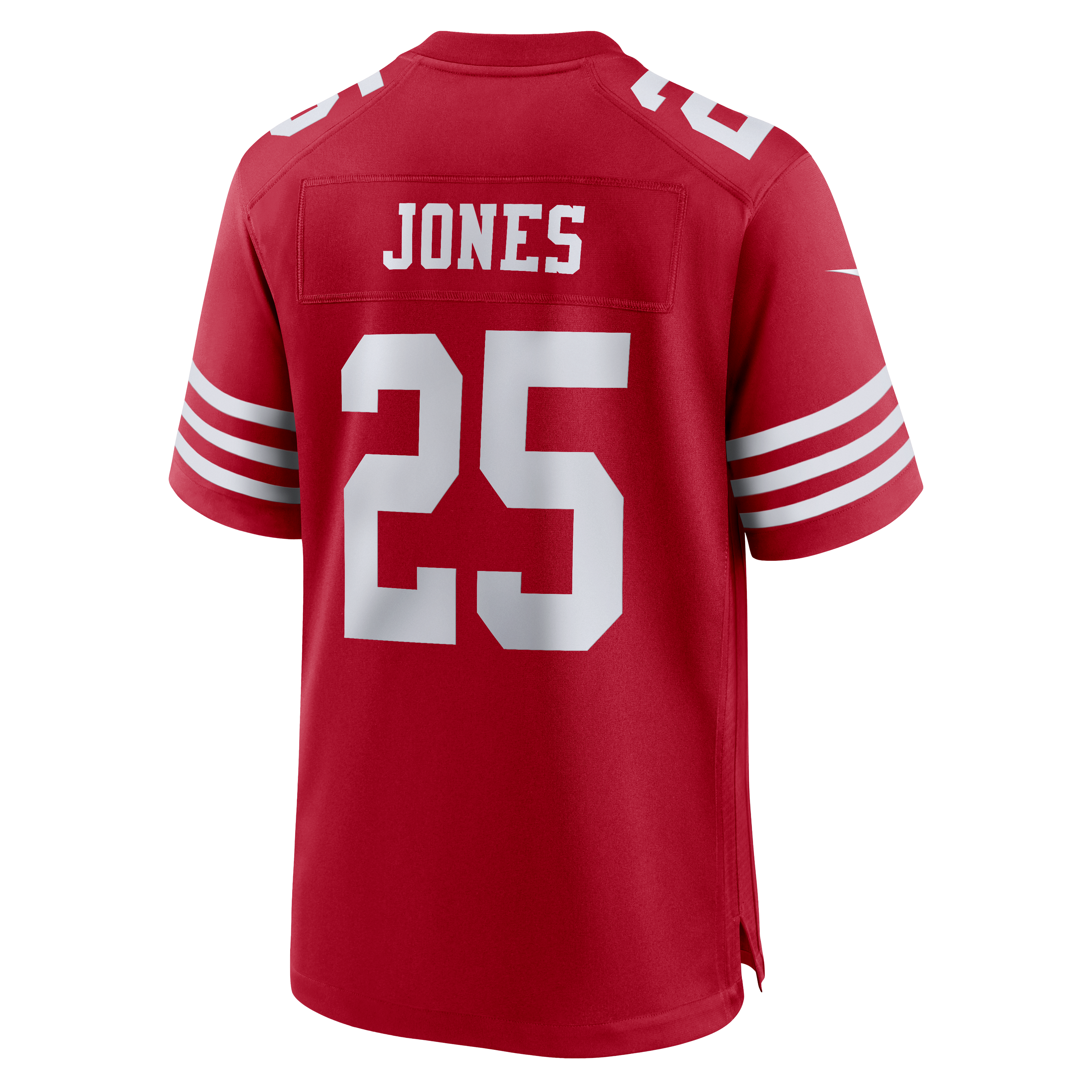 Maillot de match Nike Jack Jones Scarlet des 49ers San Francisco pour homme