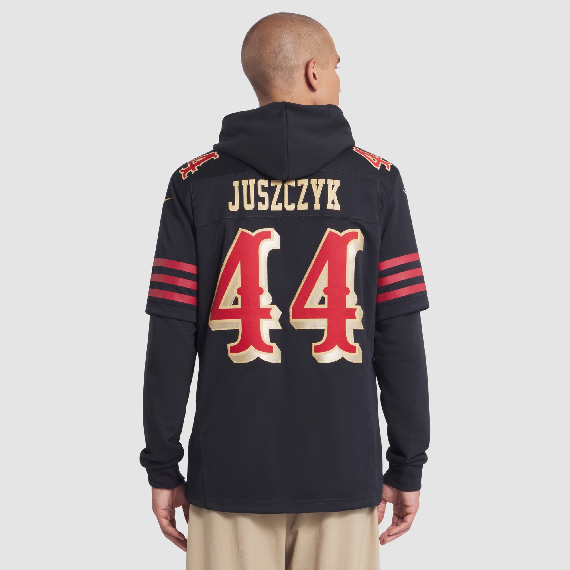 Men's Nike Kyle Juszczyk Black San Francisco 49ers Rivalries Collection Stitched Limited Jersey