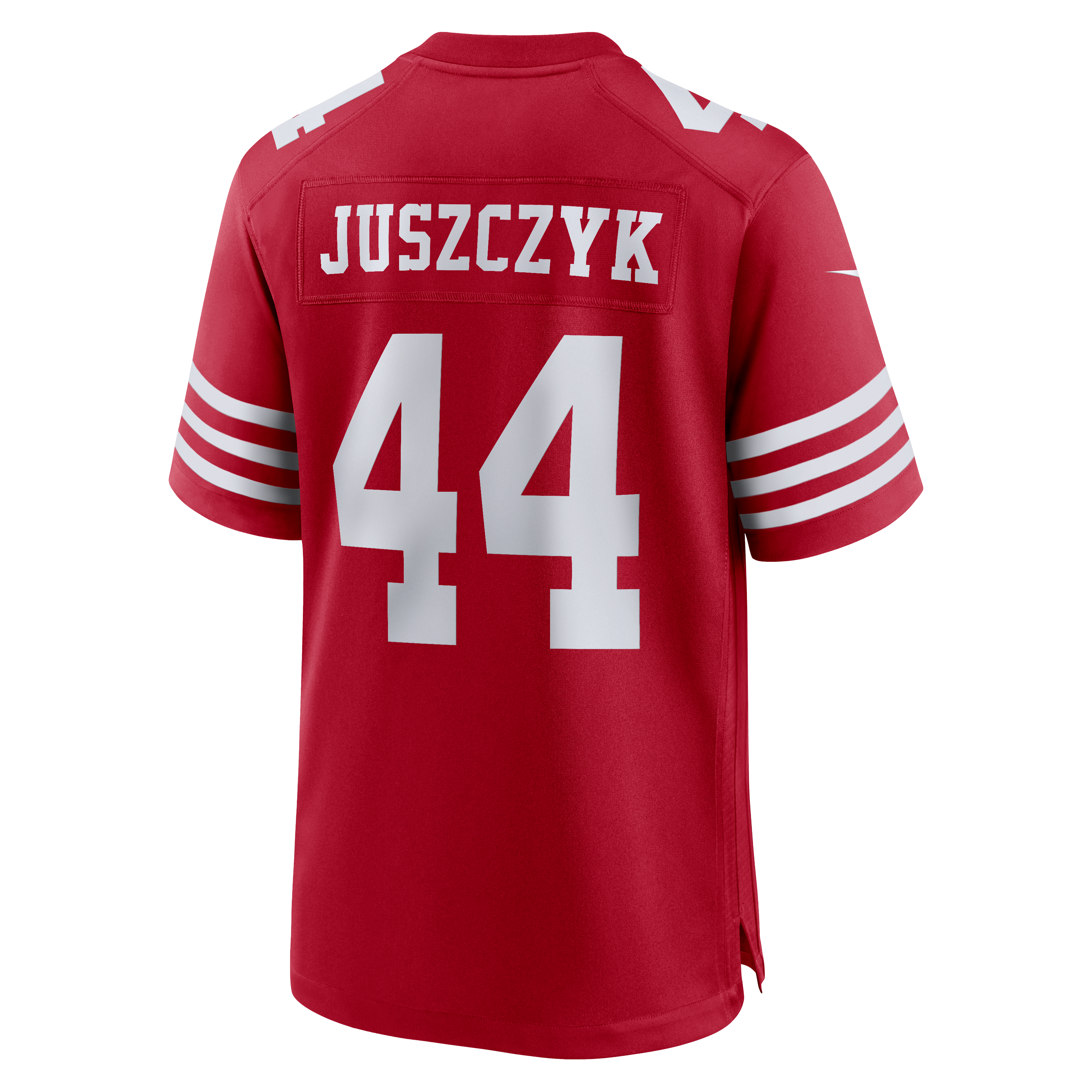 Men's Nike Kyle Juszczyk Scarlet San Francisco 49ers 80th Anniversary Game Jersey