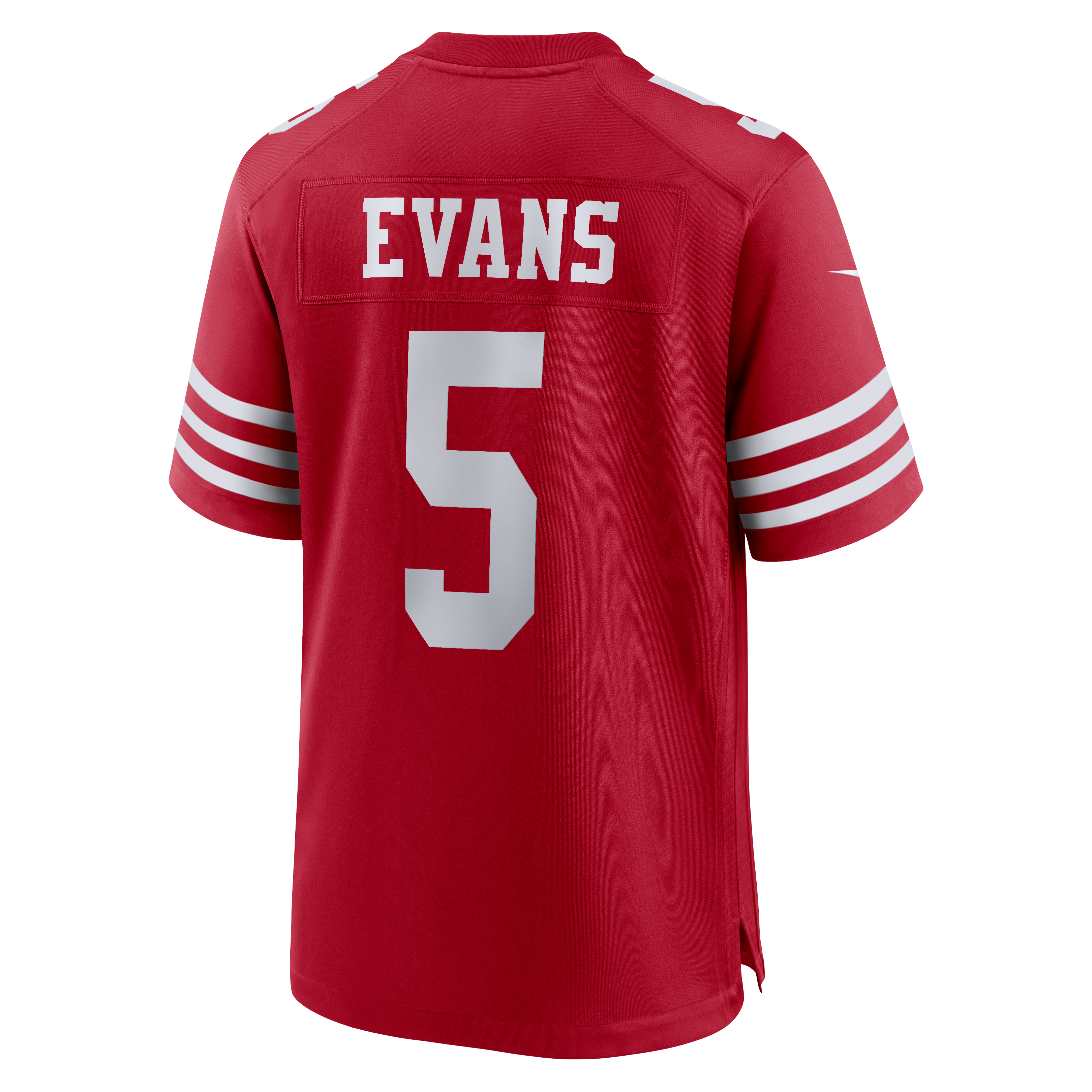 Men's Nike Mike Evans Scarlet San Francisco 49ers 80th Anniversary Game Jersey