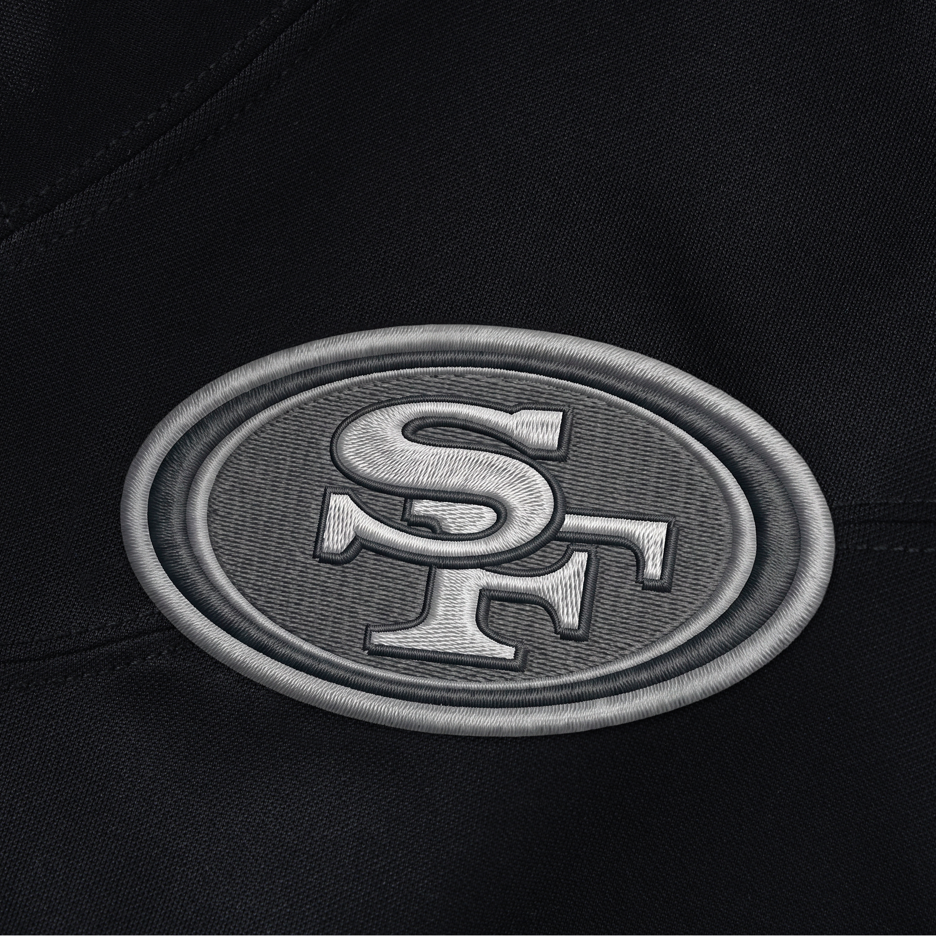 Maillot Nike Nick Bosa noir pour homme, édition limitée San Francisco 49ers 2026 Salute to Service, cousu.
