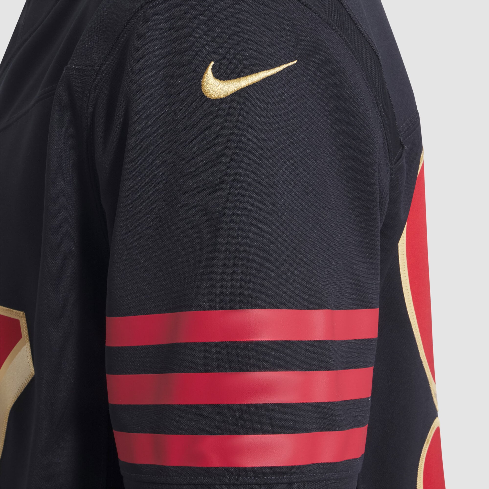 Men's Nike Nick Bosa Black San Francisco 49ers Rivalries Collection Stitched Limited Jersey