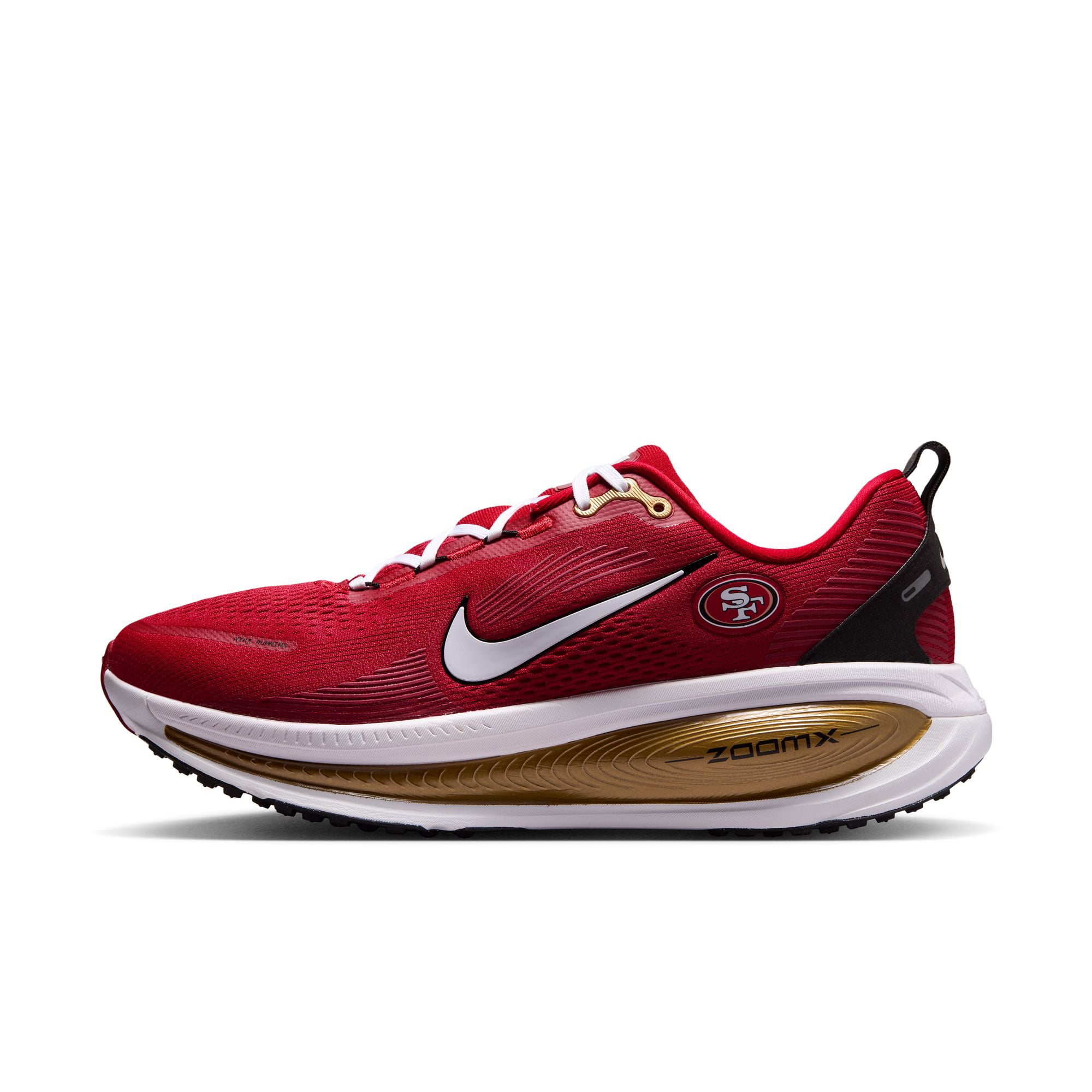 Men's Nike San Francisco 49ers Vomero 18 Running Shoes