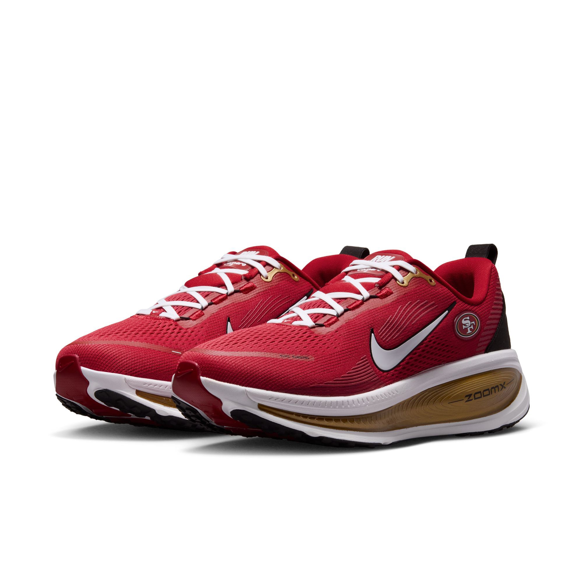 Men's Nike San Francisco 49ers Vomero 18 Running Shoes