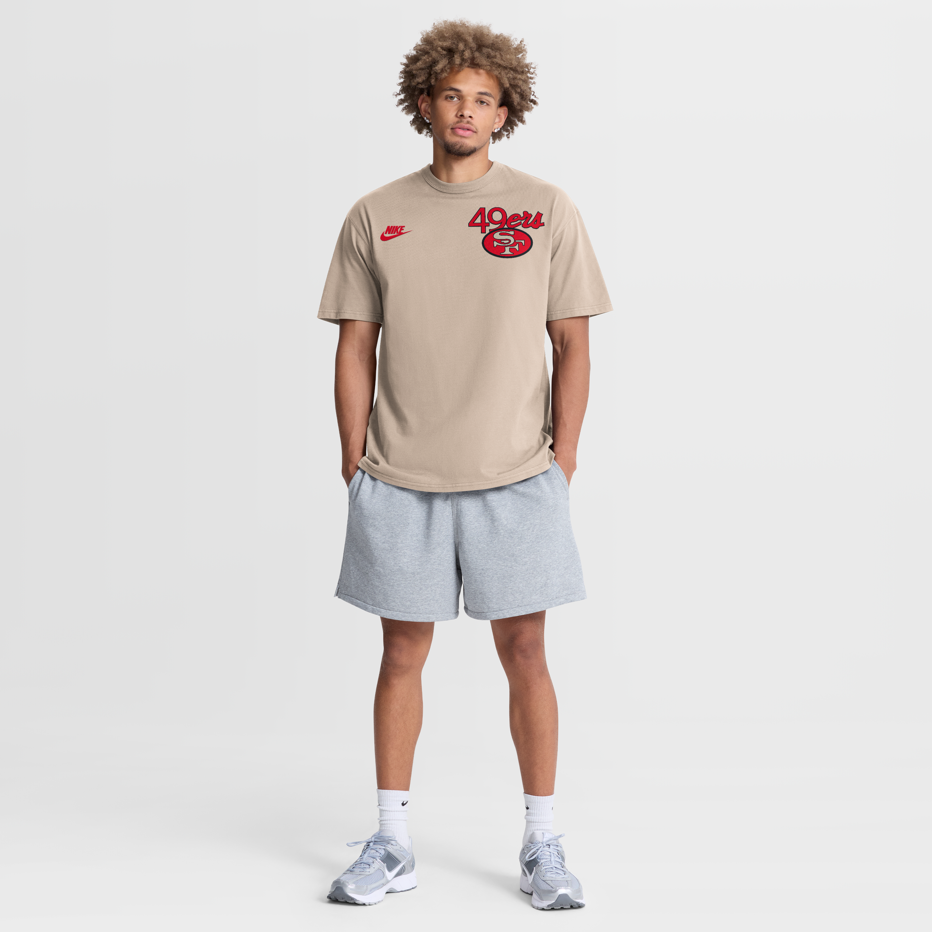 Men's Nike Sand San Francisco 49ers Night Primary Max90 T-Shirt