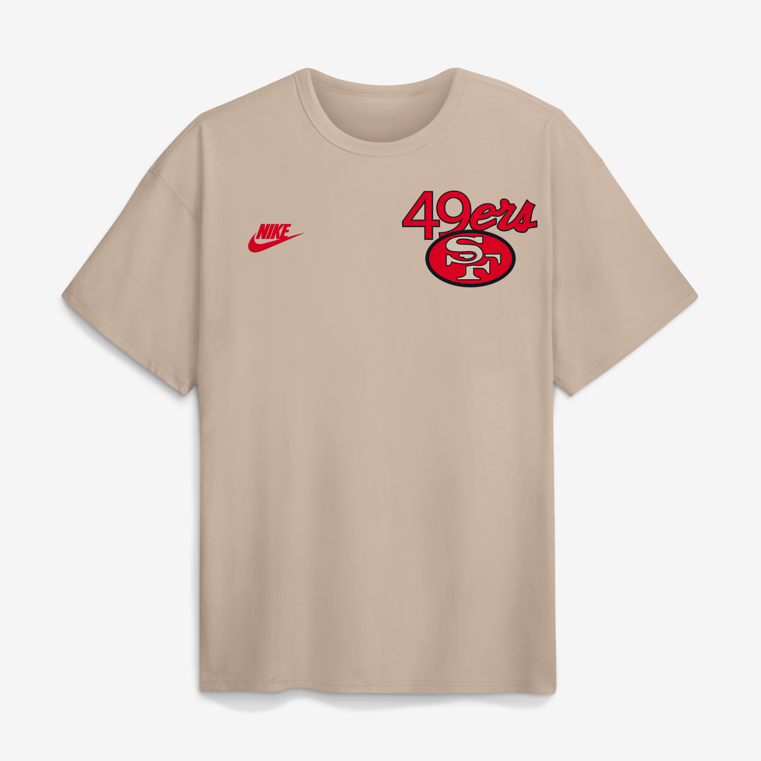 Men's Nike Sand San Francisco 49ers Night Primary Max90 T-Shirt