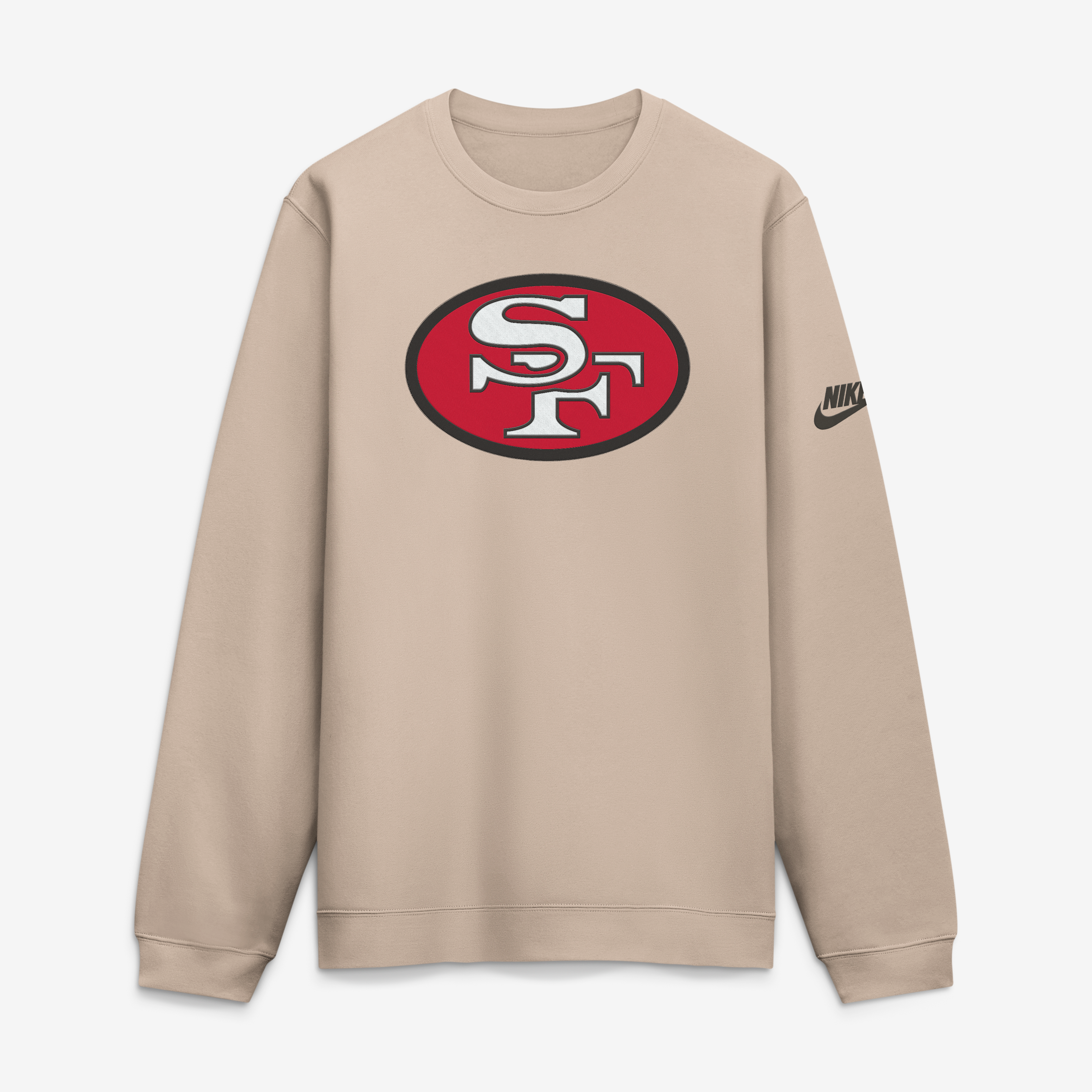 Sweat-shirt Nike Sand San Francisco 49ers Rewind Club pour homme