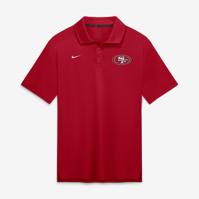  San Francisco 49ers Nike Par Solid Dri-FIT Polo - Scarlet