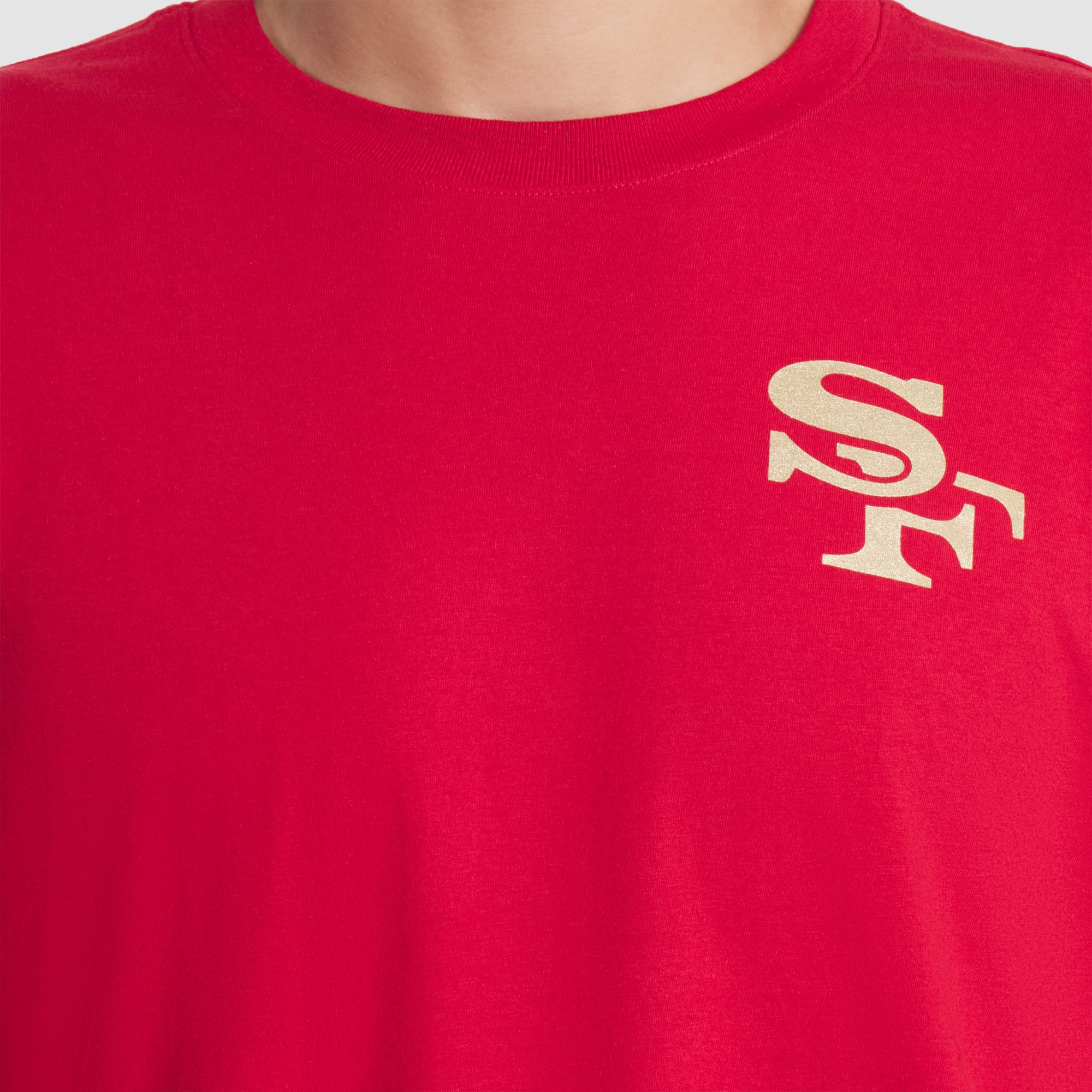 T-shirt à manches longues Nike Scarlet San Francisco 49ers Rivalries Collection Essential pour homme