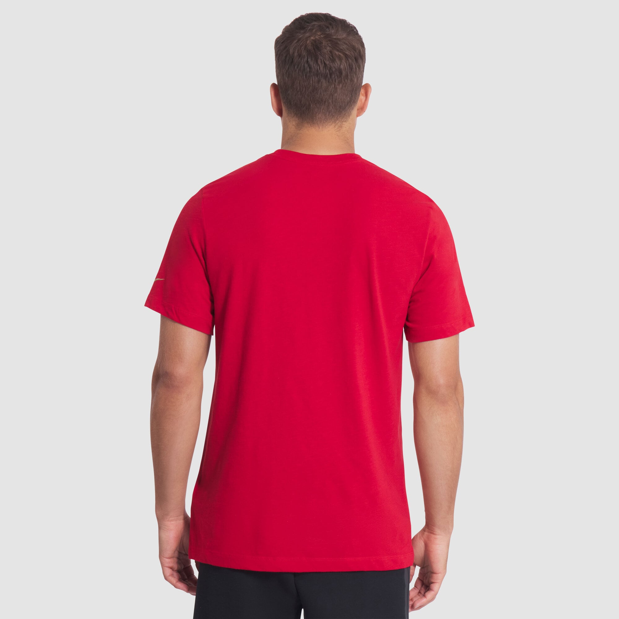 T-shirt Nike Scarlet San Francisco 49ers Rivalries Collection Slub Dri-FIT pour homme