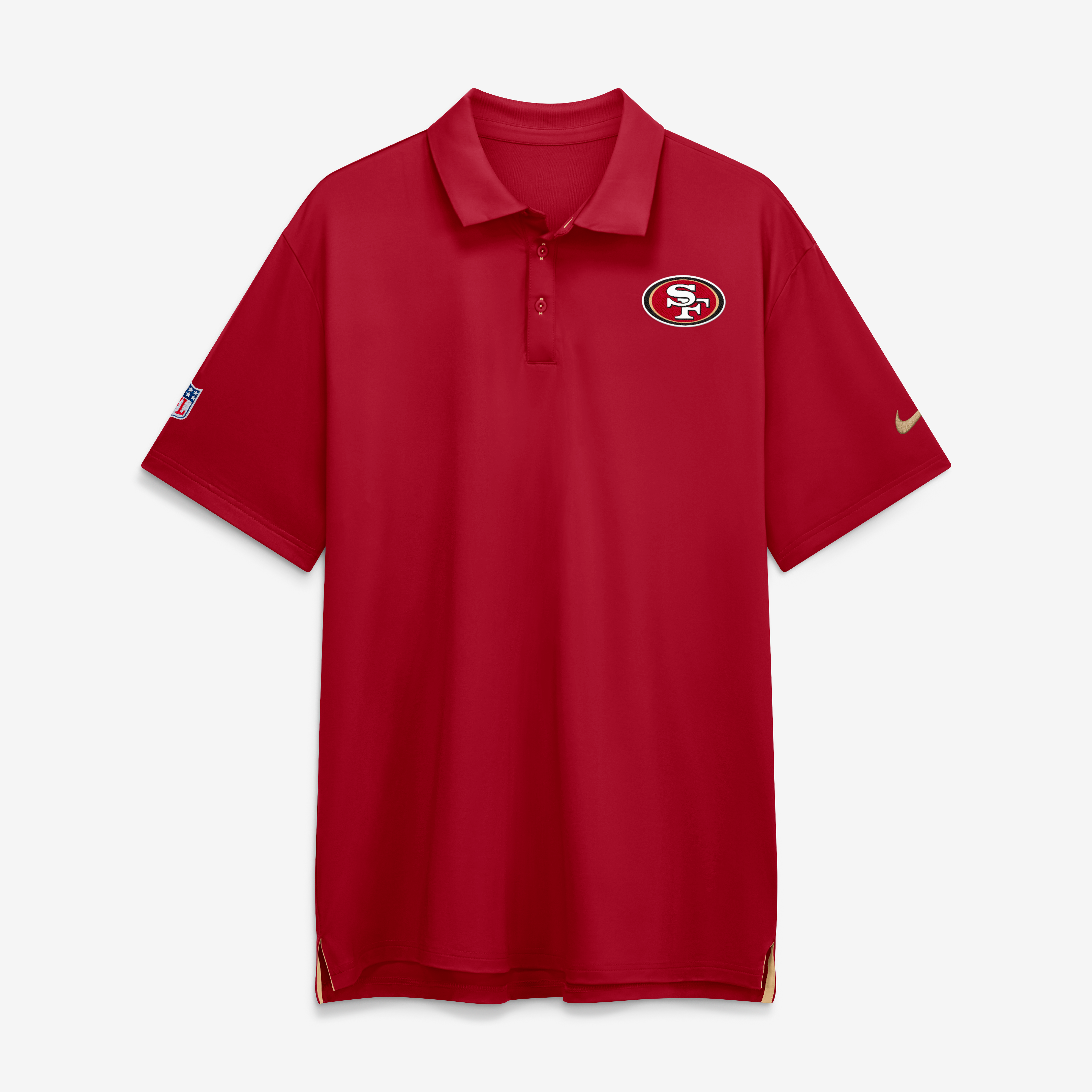 Polo Nike Scarlet San Francisco 49ers Sideline Dri-FIT Tour pour homme
