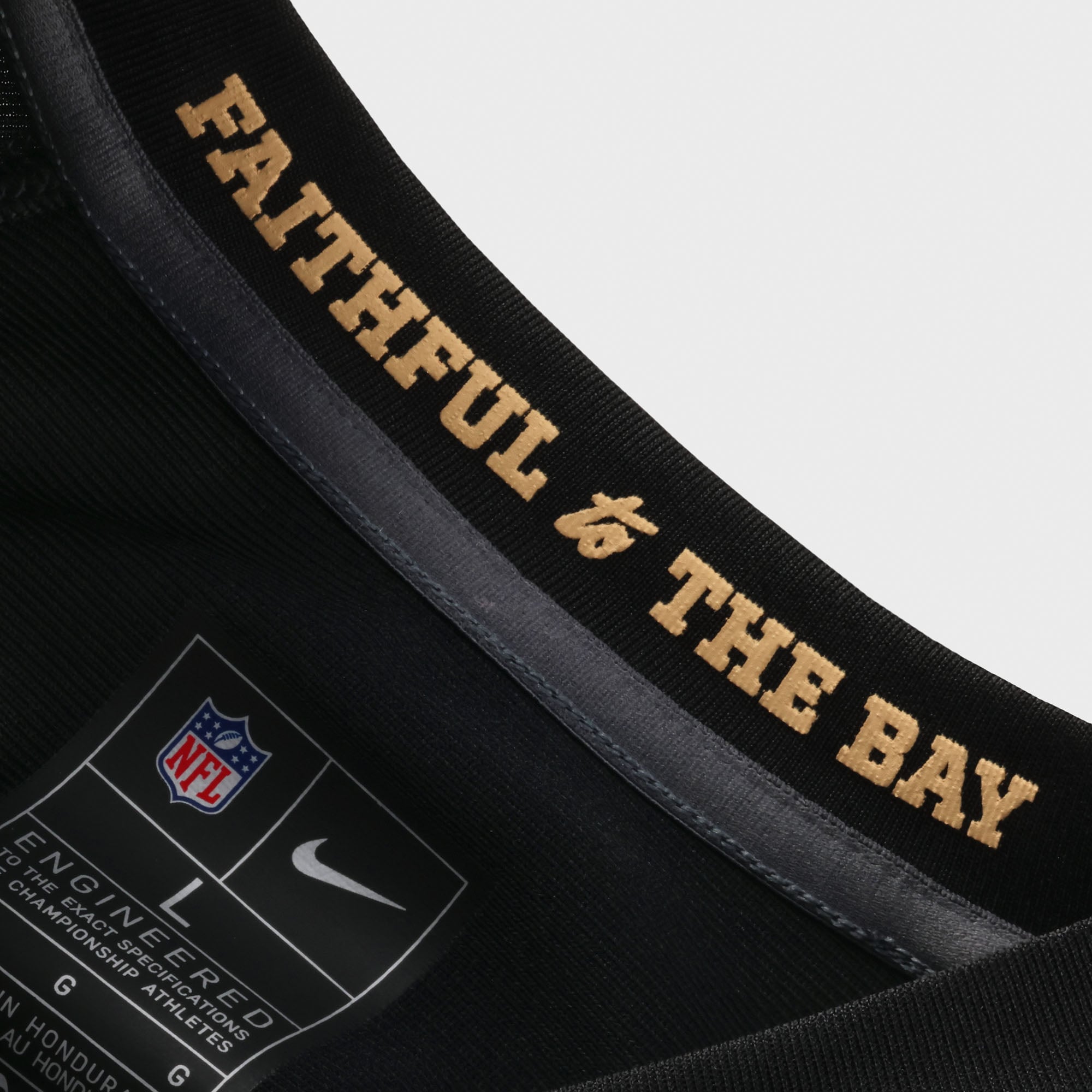 Men's Nike The Faithful Black San Francisco 49ers Rivalries Collection Game Jersey