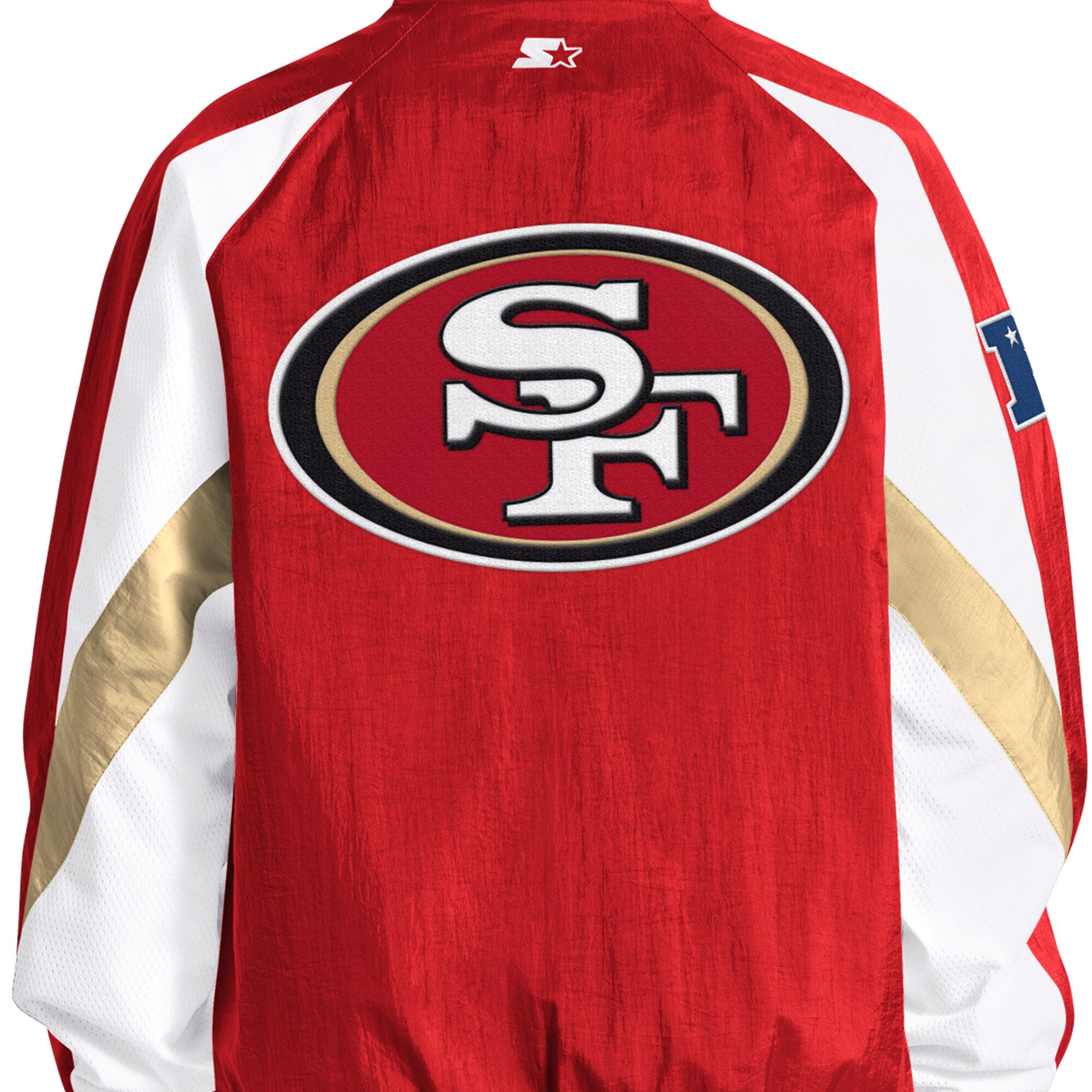 Veste zippée Starter Scarlet San Francisco 49ers pour homme