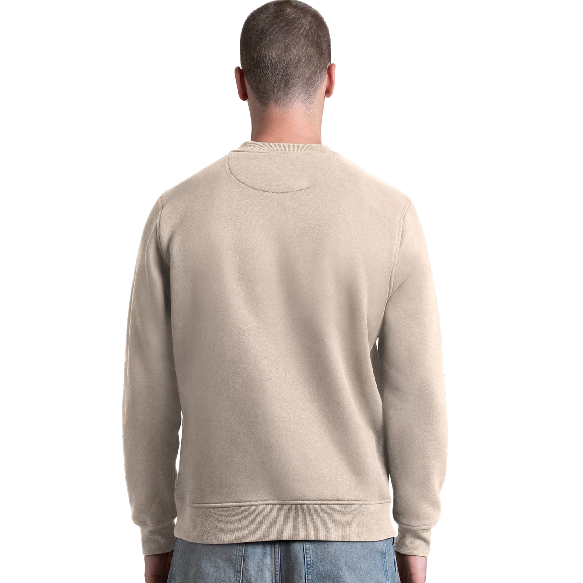 Sweat-shirt à col rond en polaire Starter Tan San Francisco 49ers pour homme