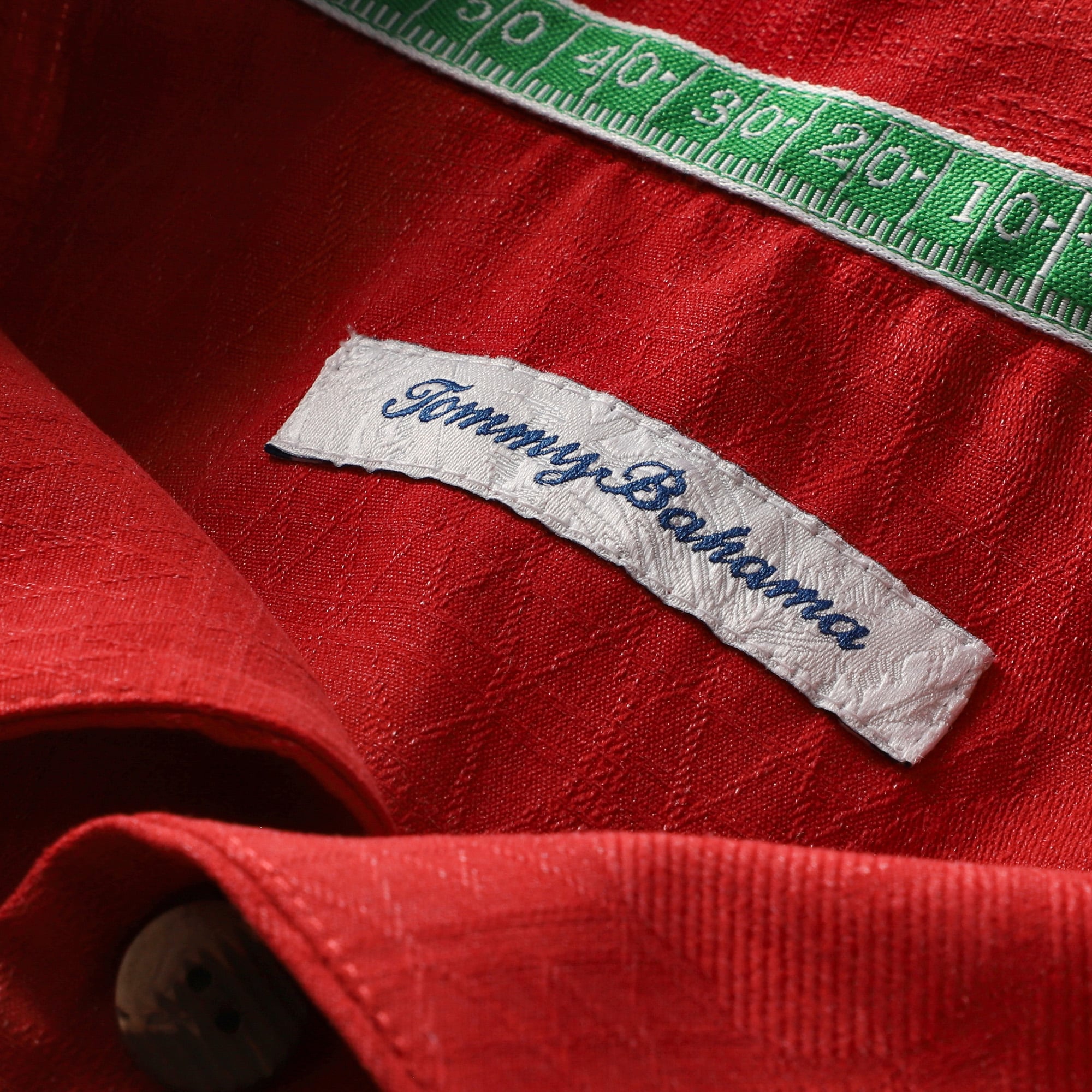 Chemise boutonnée Tommy Bahama Scarlet San Francisco 49ers Endzone Paradise IslandZone pour homme