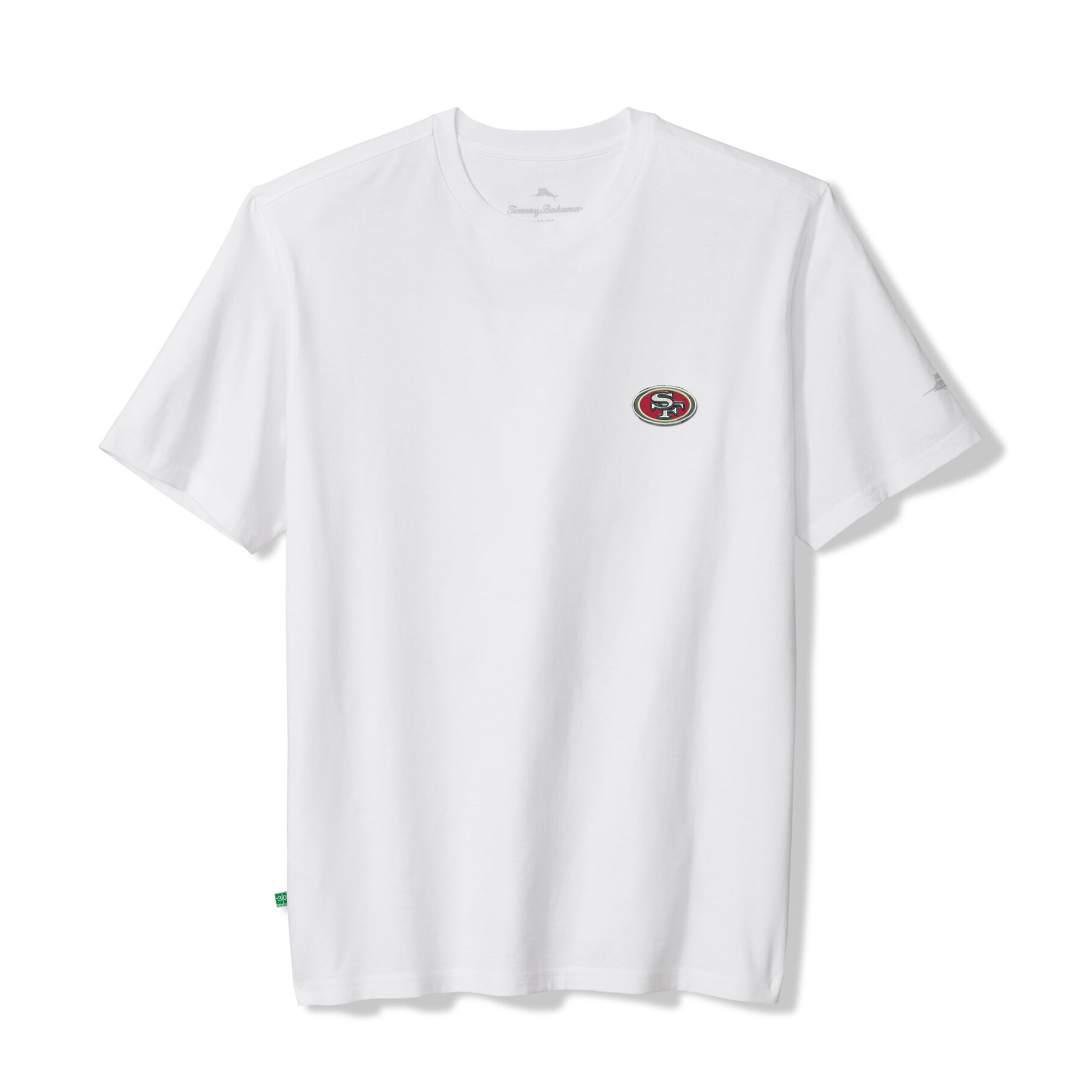 Men's Tommy Bahama White San Francisco 49ers Tailgate State of Mind T-Shirt