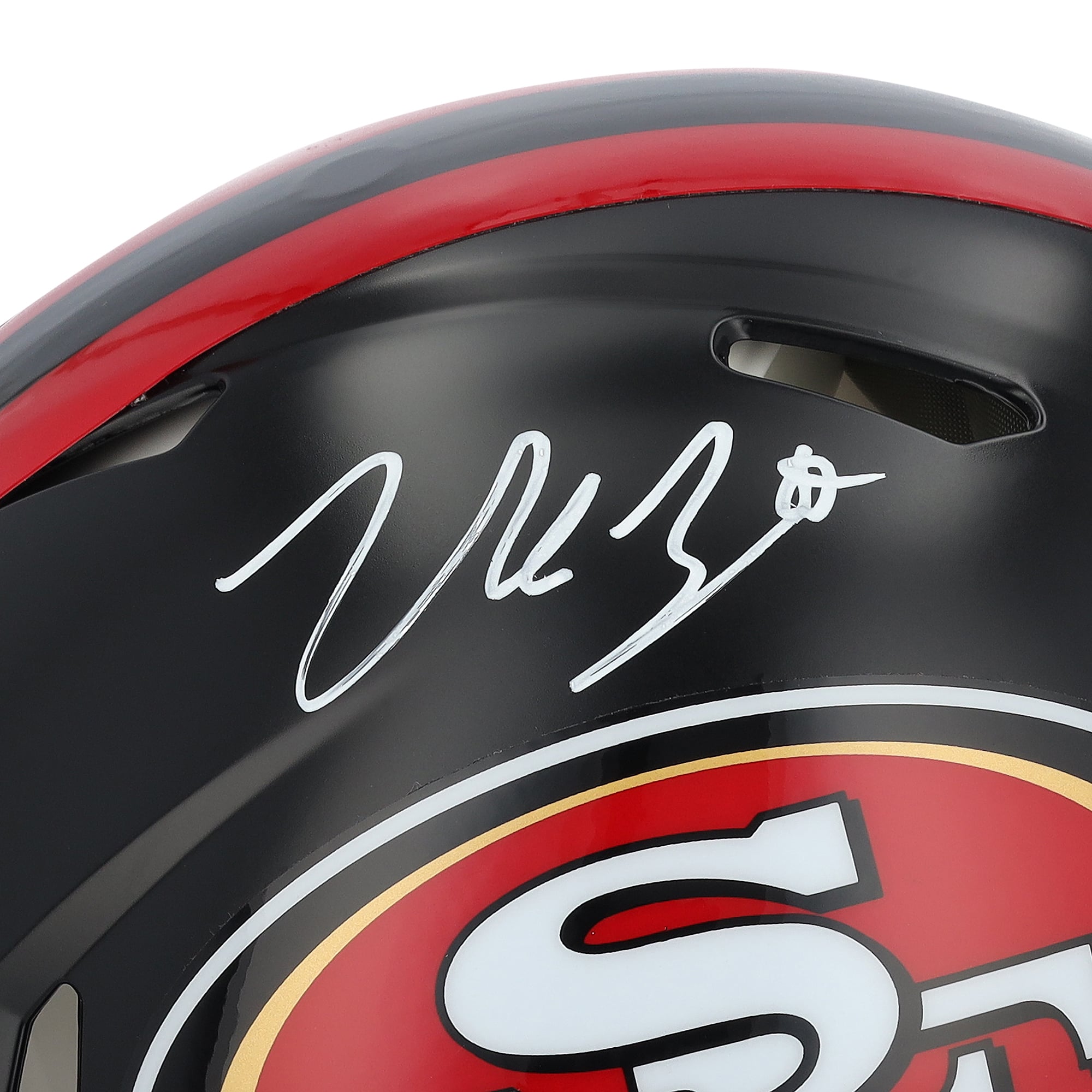 Nick Bosa San Francisco 49ers Autographed Riddell Rivalry Speed Authentic Helmet