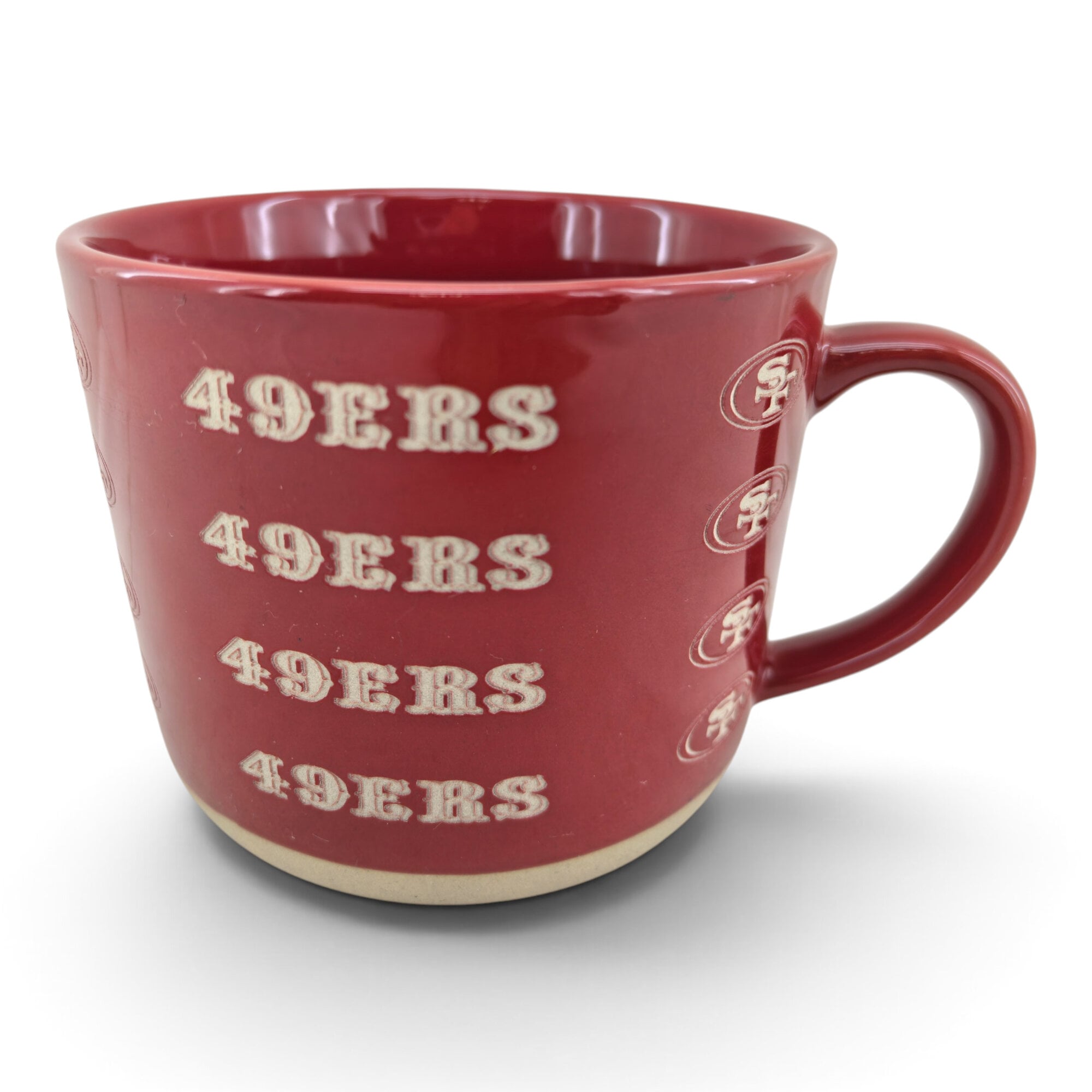 Pegasus San Francisco 49ers 17oz. Tonal Logo Sand Blasted Mug