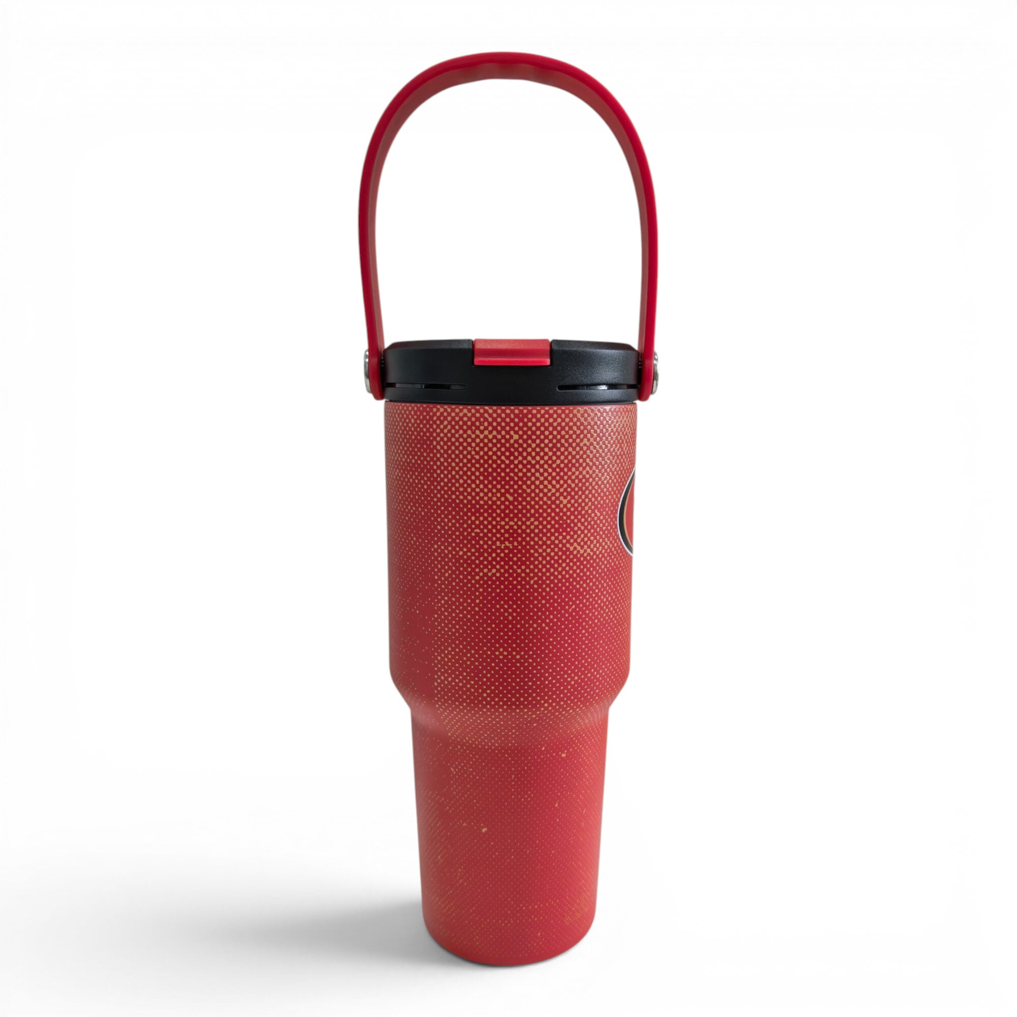 Pegasus San Francisco 49ers 24oz. Speckled Gradient Stainless Steel Dual Top Water Bottle