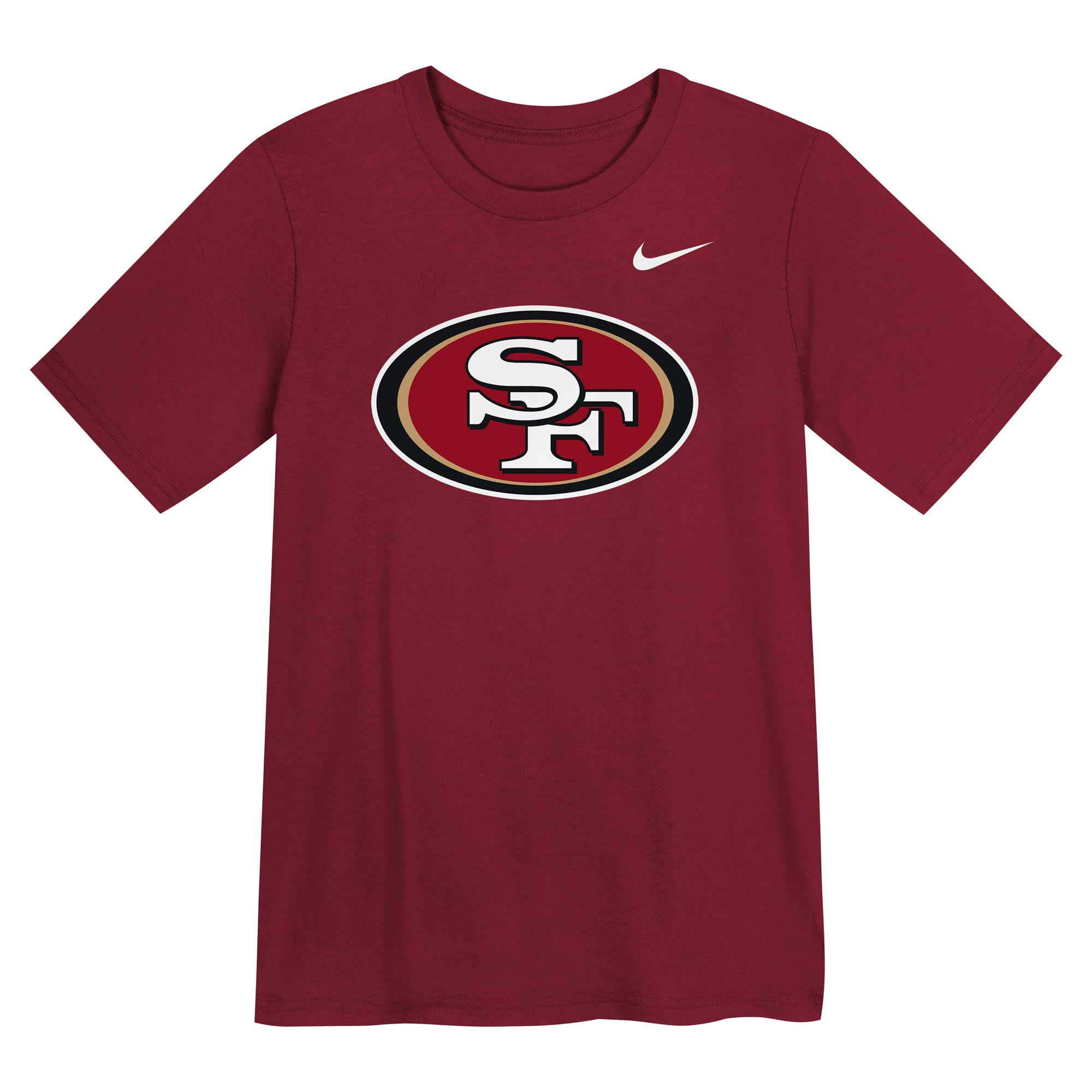 Preschool Nike Scarlet San Francisco 49ers Logo T-Shirt