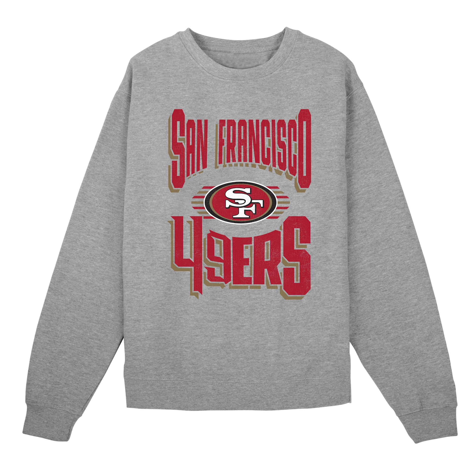 Sweat-shirt gris Jet Stream des 49ers de San Francisco pour enfants d'âge préscolaire Outerstuff