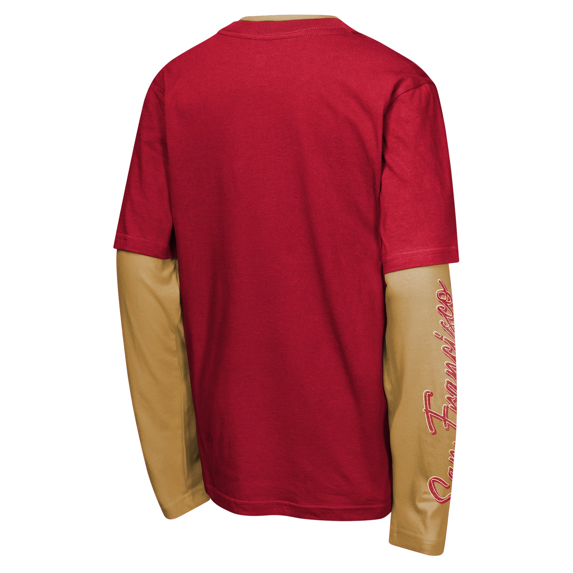 Preschool Outerstuff Scarlet/Gold San Francisco 49ers Motion Combo Set