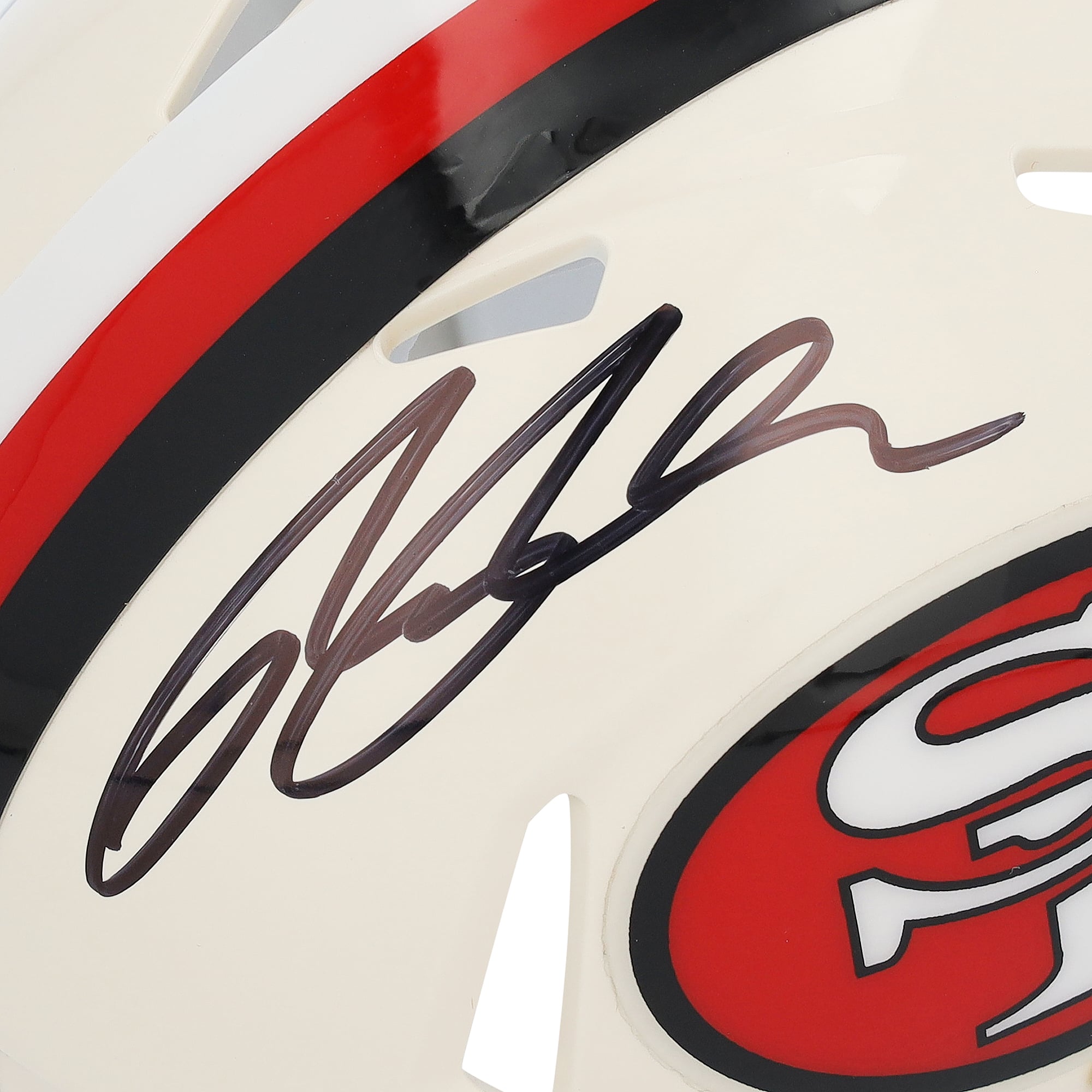 Ricky Pearsall San Francisco 49ers Autographed Riddell Retro Speed Mini Helmet