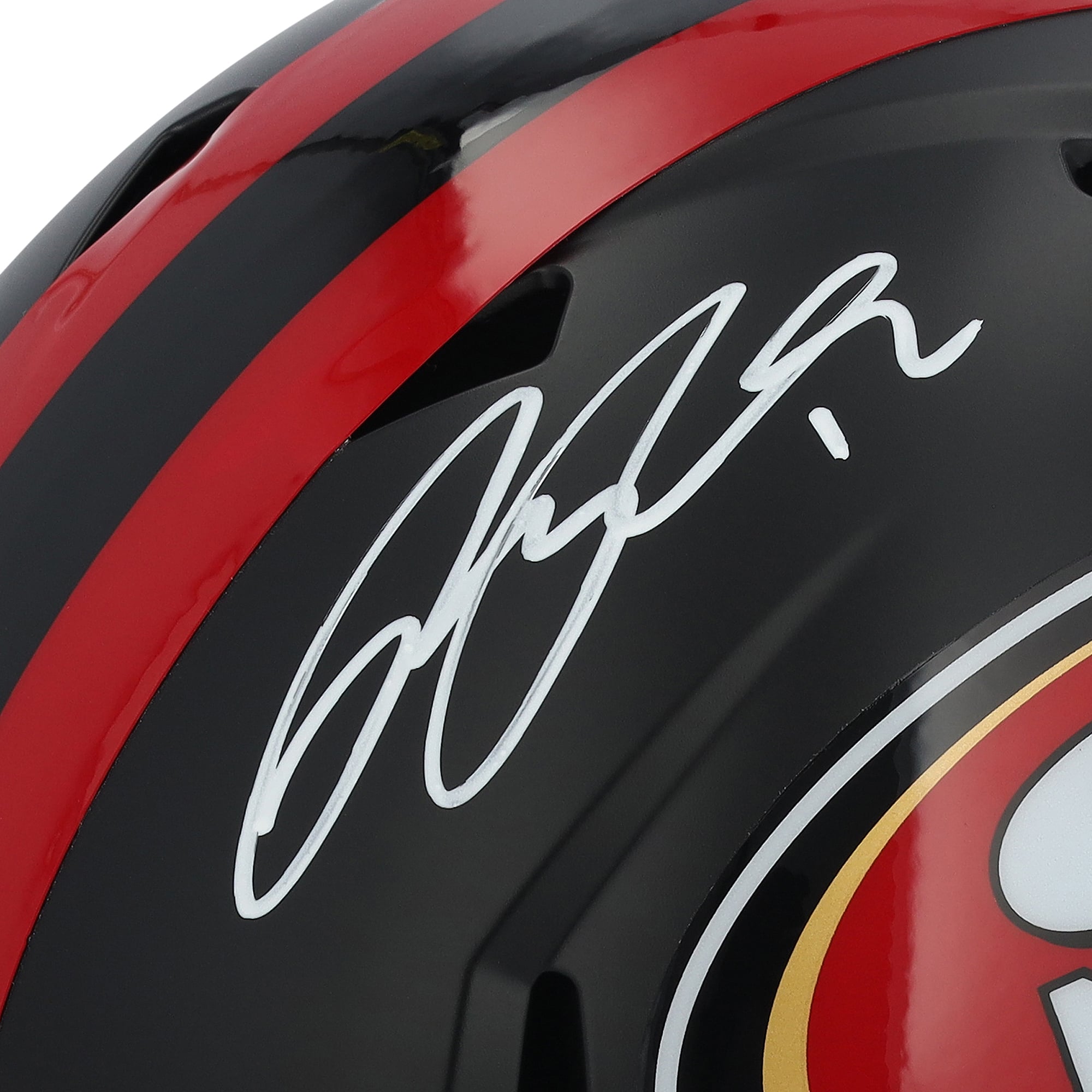 Ricky Pearsall San Francisco 49ers Autographed Riddell Rivalry Speed Replica Helmet