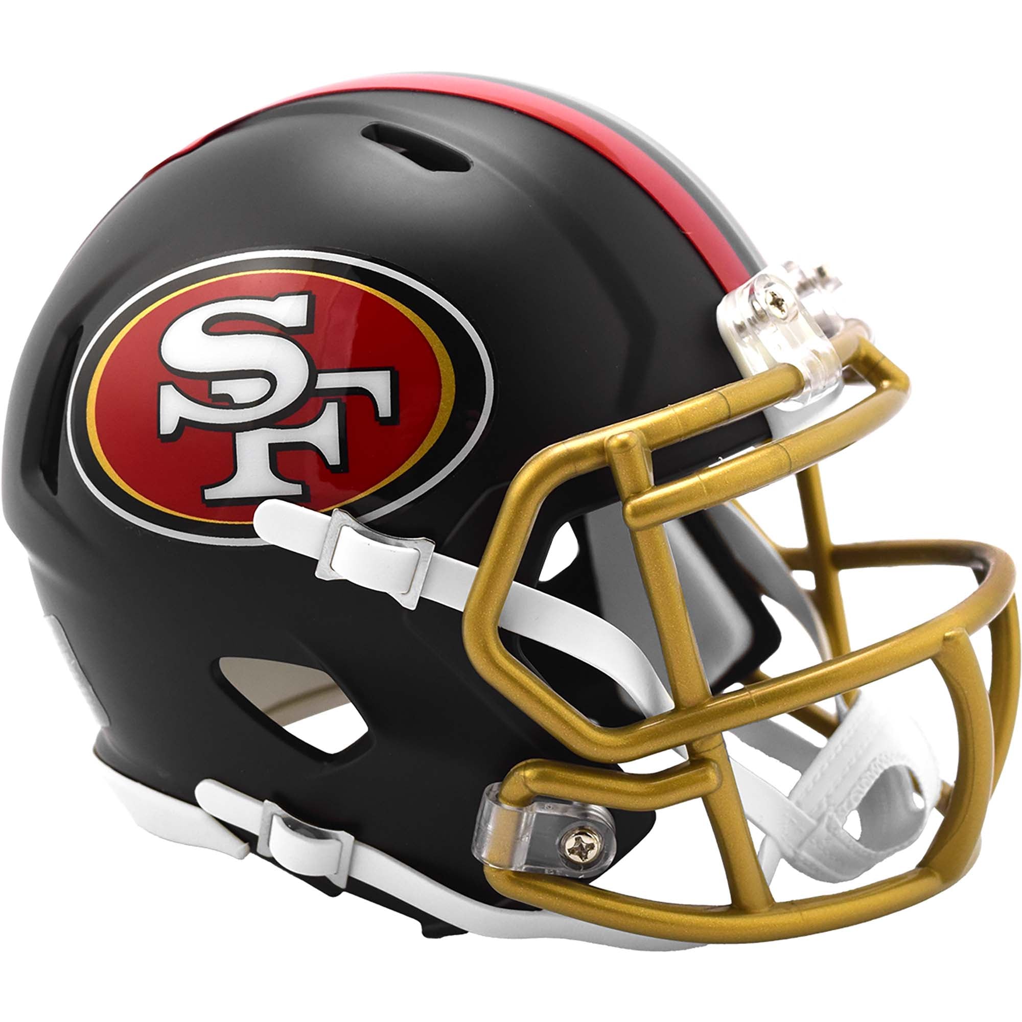 Riddell San Francisco 49ers Rivalries Collection On-Field Alternate Speed Mini Helmet