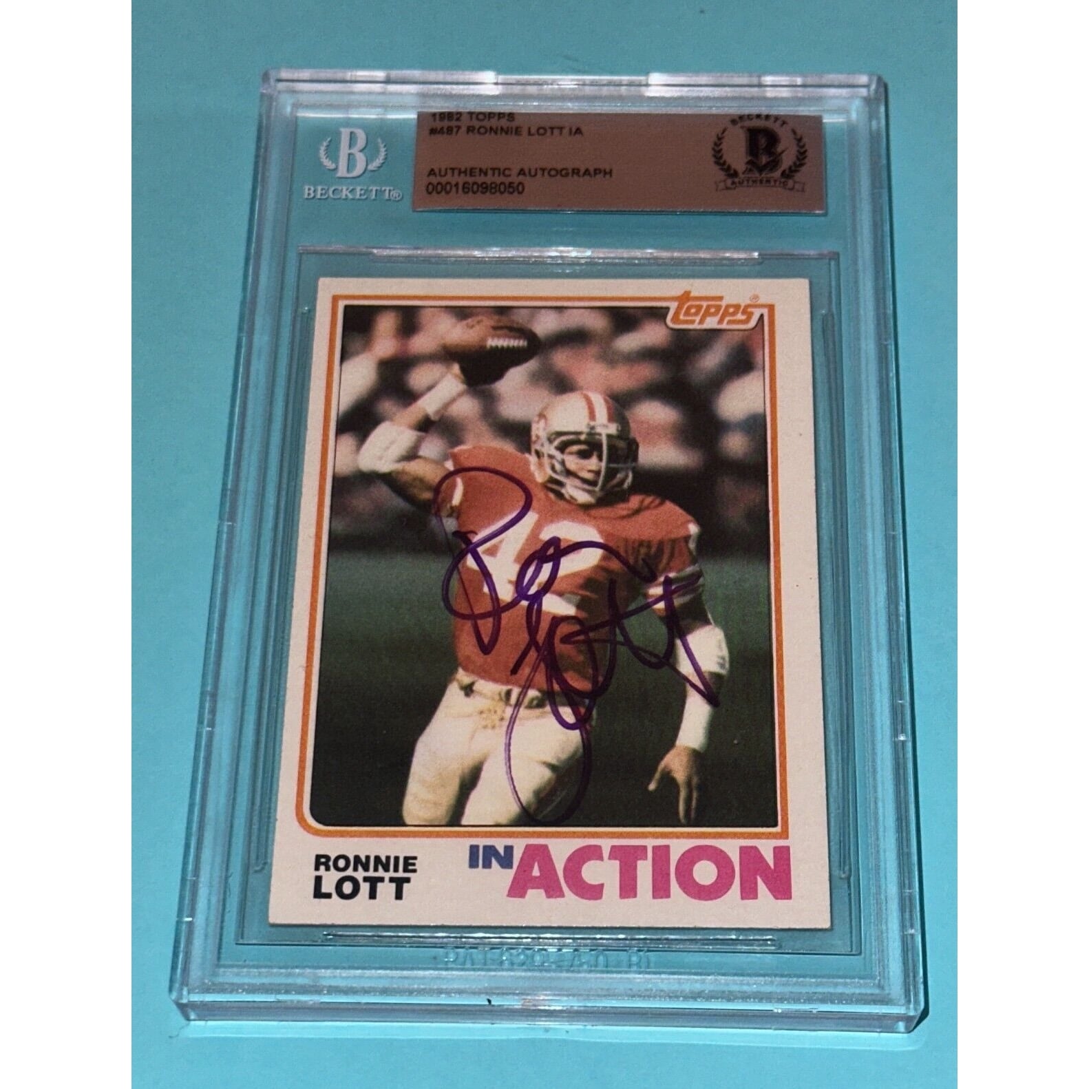 Ronnie Lott Rookie Card