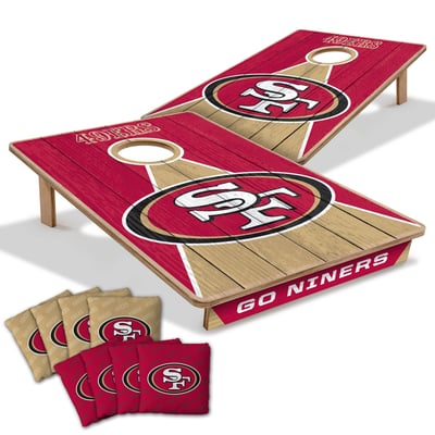 San Francisco 49ers 2' x 3' Cornhole Game with Bags