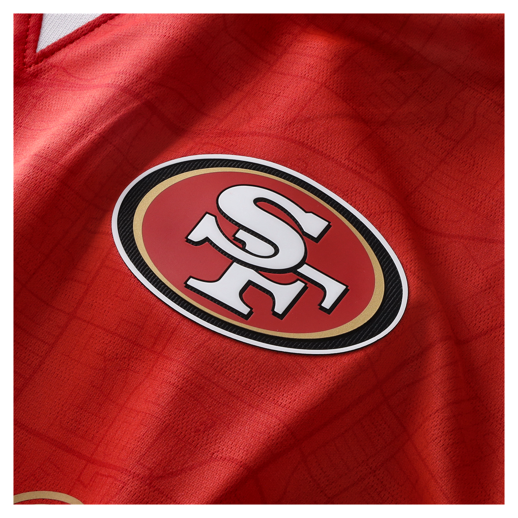 San Francisco 49ers Fanatics NFL Football x Football 2025 Fan Top