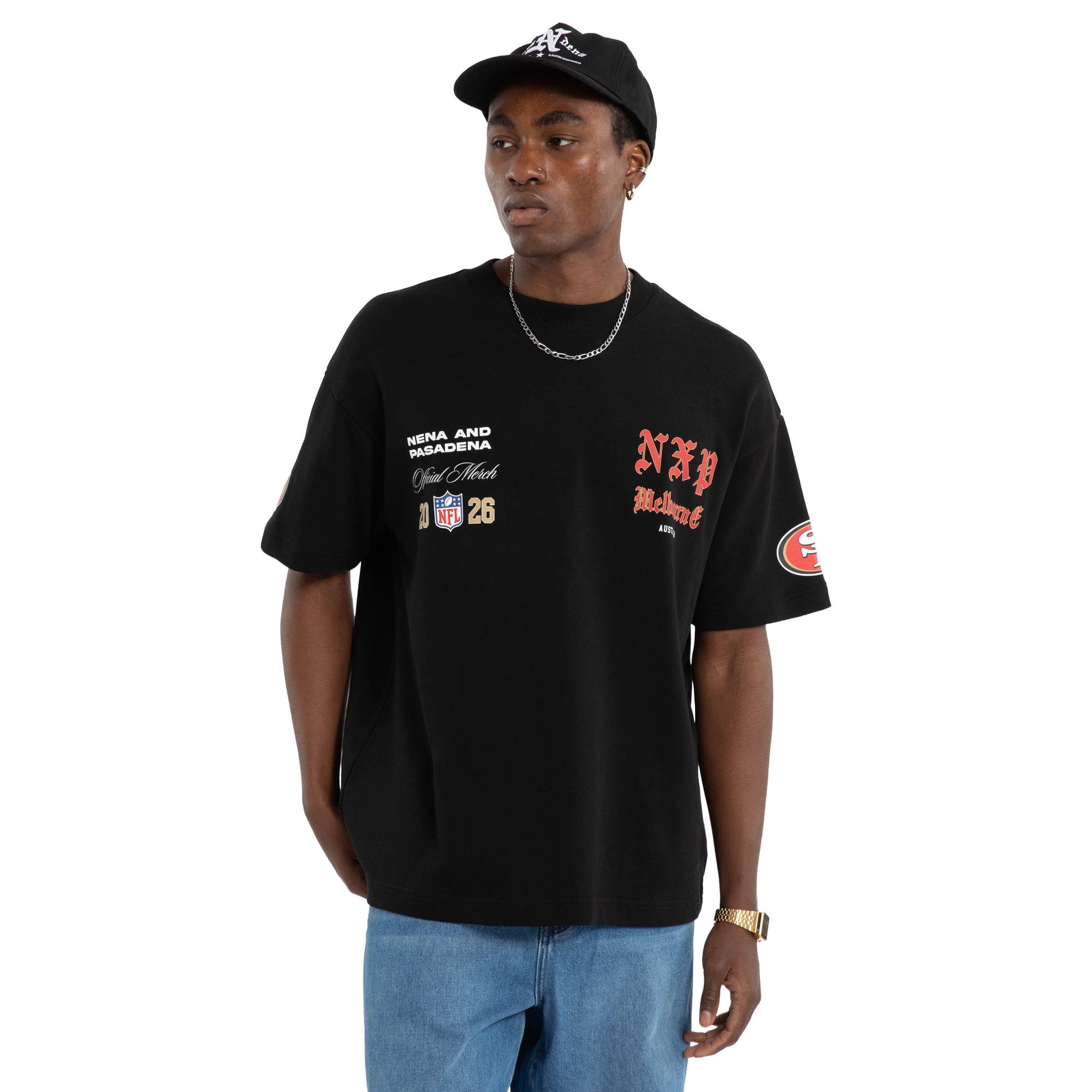 San Francisco 49ers Melbourne City Loopback Raptor Tee
