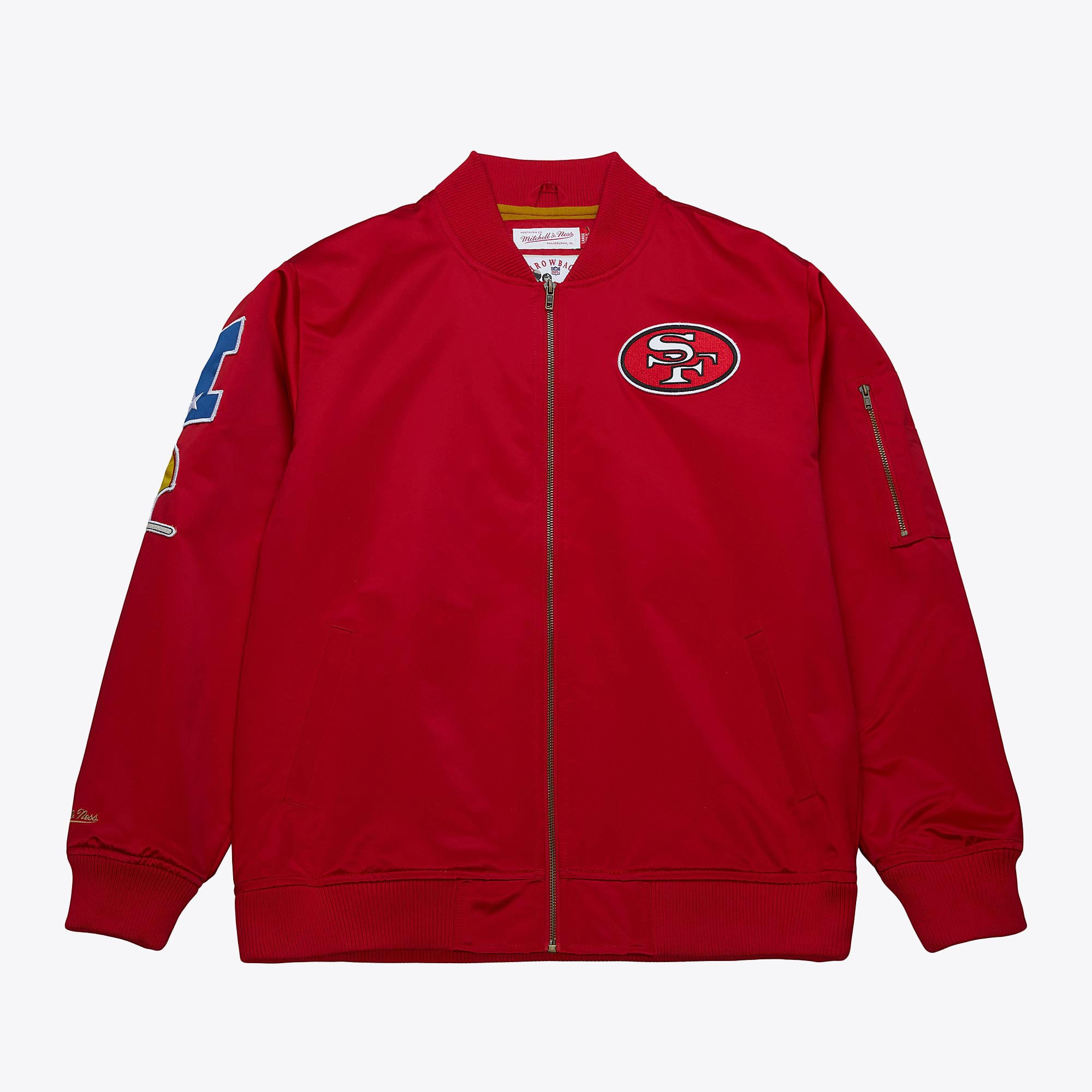 Bomber Vintage San Francisco 49ers - Années 80 - Marque Starter - Taille L - Occasion Très Bon État