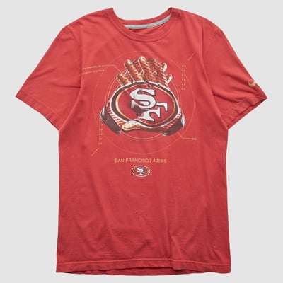 San Francisco 49ers Nike 2010s T-shirt - Red - XS by Fanatics Real Vintage