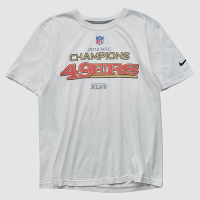 San Francisco 49ers Nike 2012 T-shirt - White - M by Fanatics Real Vintage
