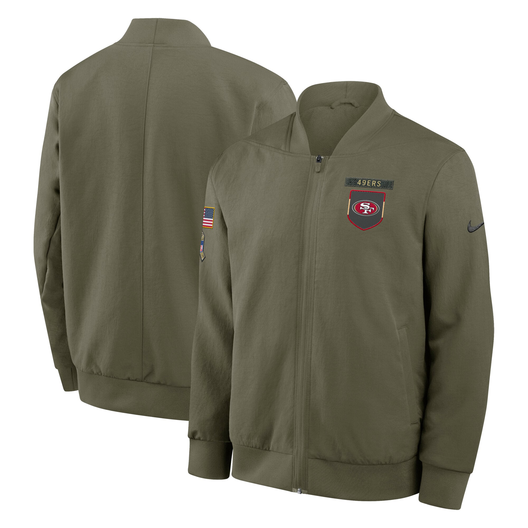 San Francisco 49ers Nike 2025 Salute To Service Unstoppable Force 
