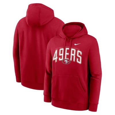 San Francisco 49ers Nike Club Expect Victory Hoodie - Mens
